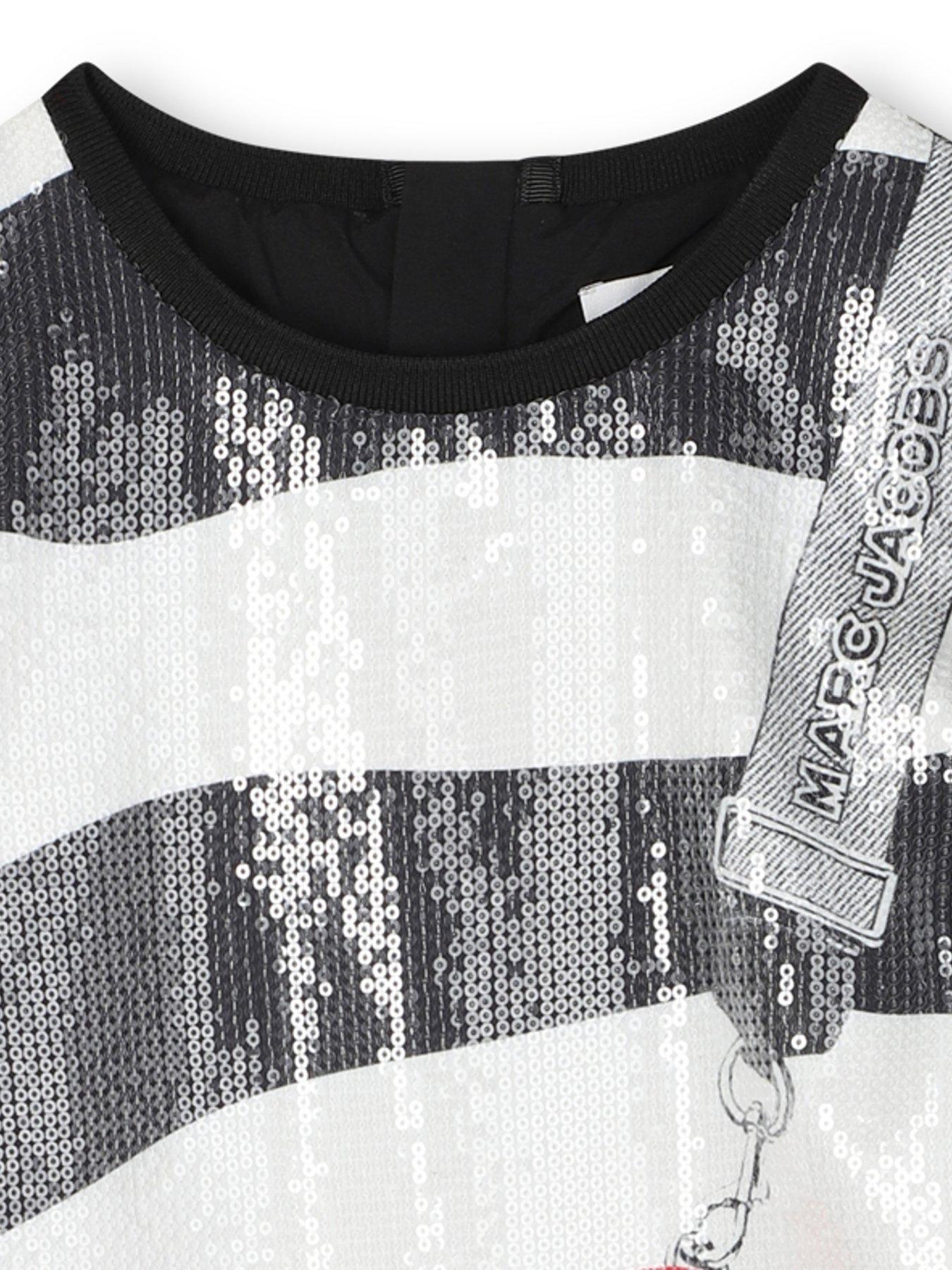 marc-jacobs-girls-sequin-zebra-snapshot-bag-dress-blackoutfit