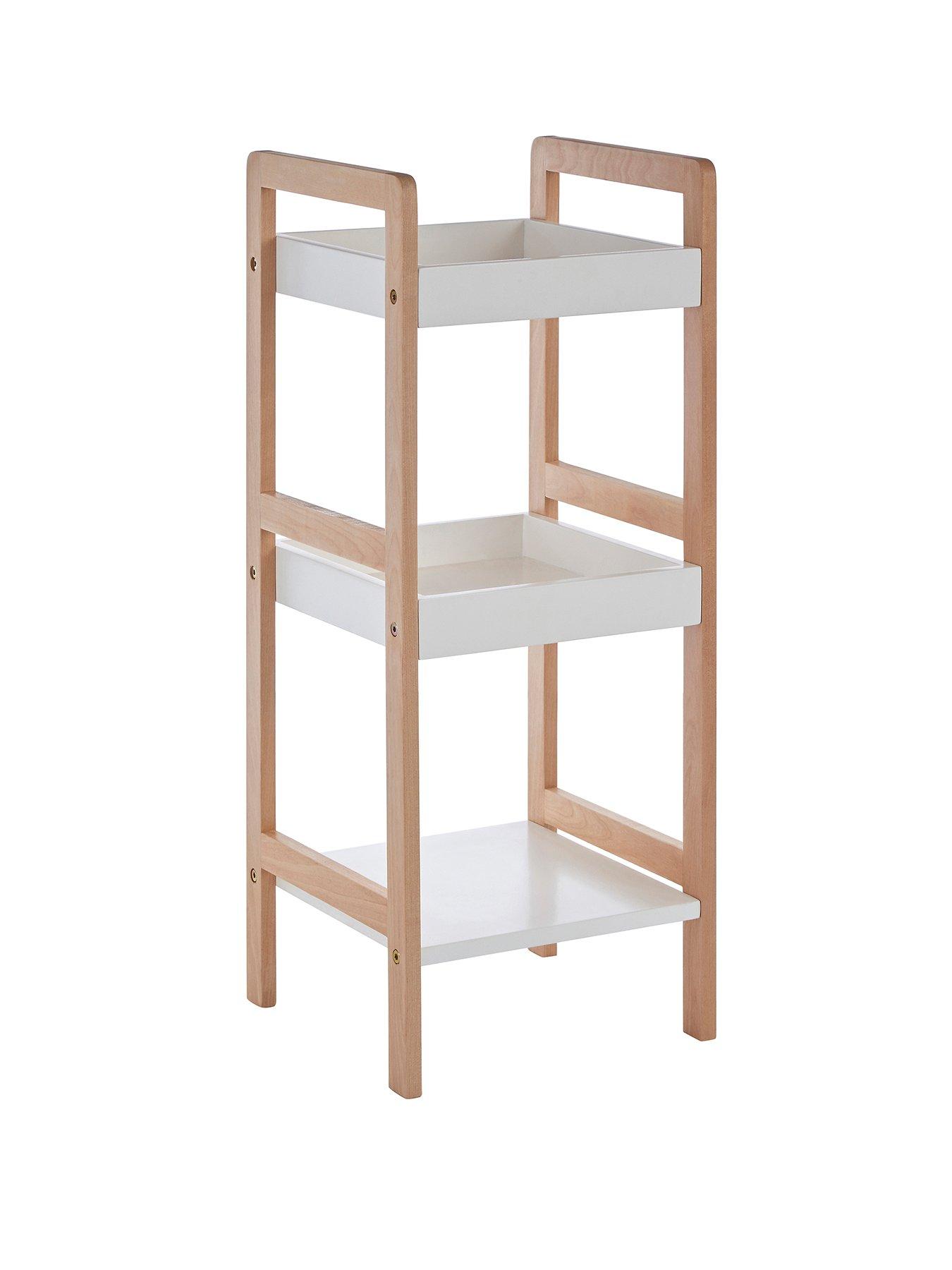 interiors-by-premier-arla-3-tier-bathroom-shelf-unit-with-birchwood-frame