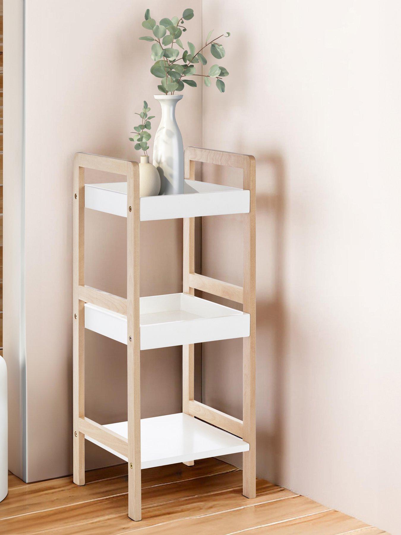 interiors-by-premier-arla-3-tier-bathroom-shelf-unit-with-birchwood-framedetail