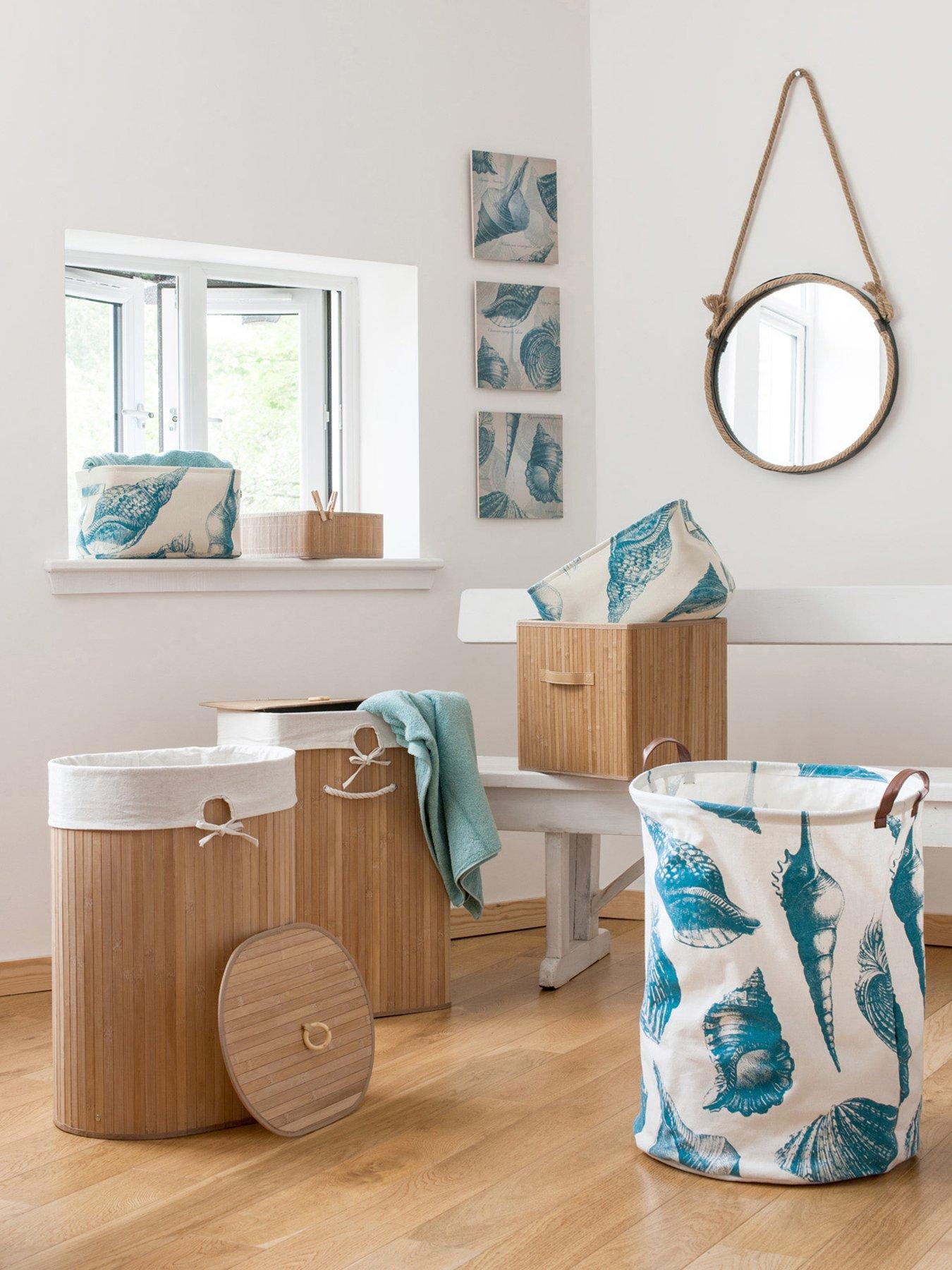 Image 4 of 5 of Interiors By Premier Kankyo Natural Storage Box With Handles
