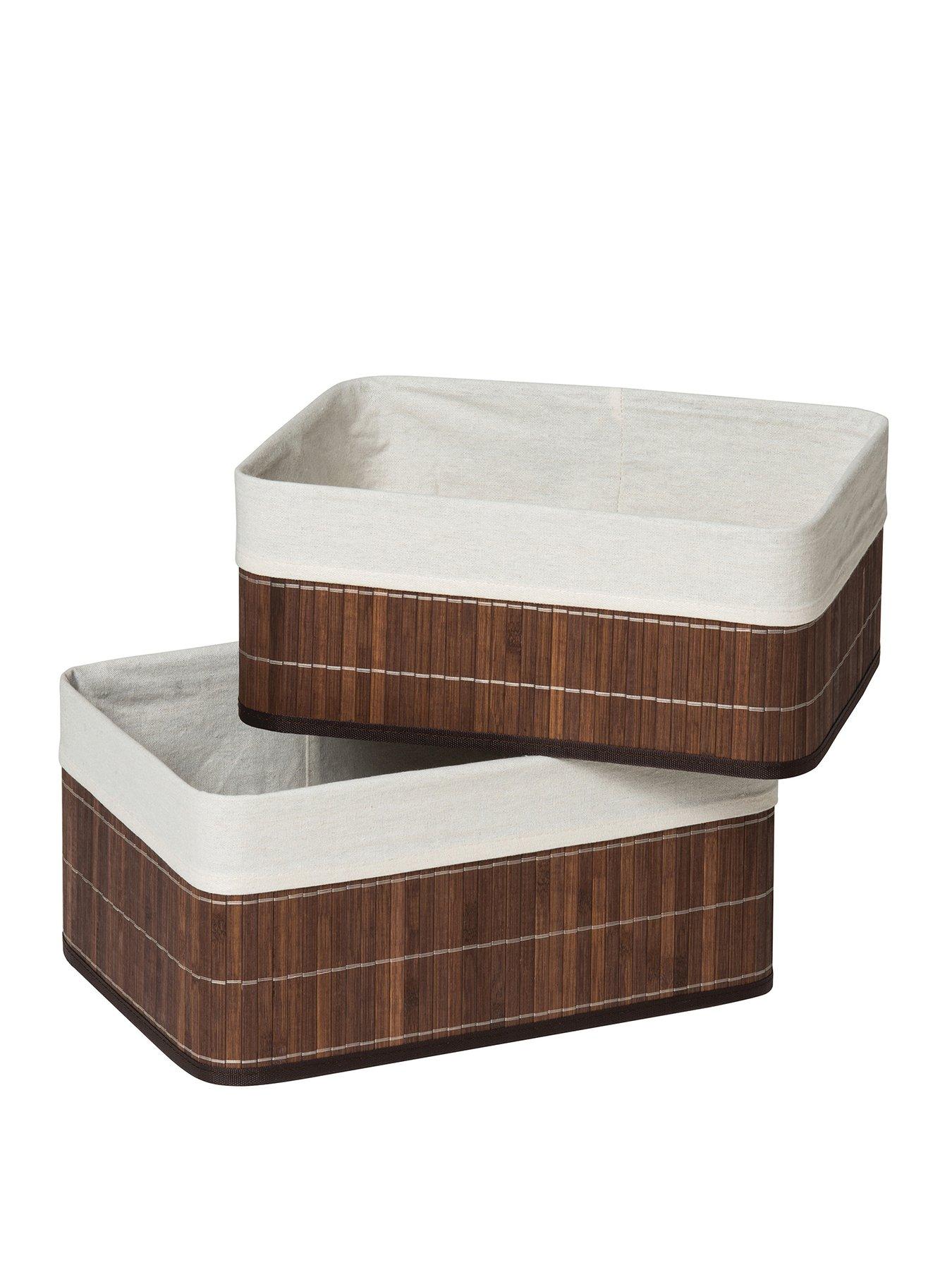 interiors-by-premier-kankyo-dark-brown-bamboo-storage-boxes