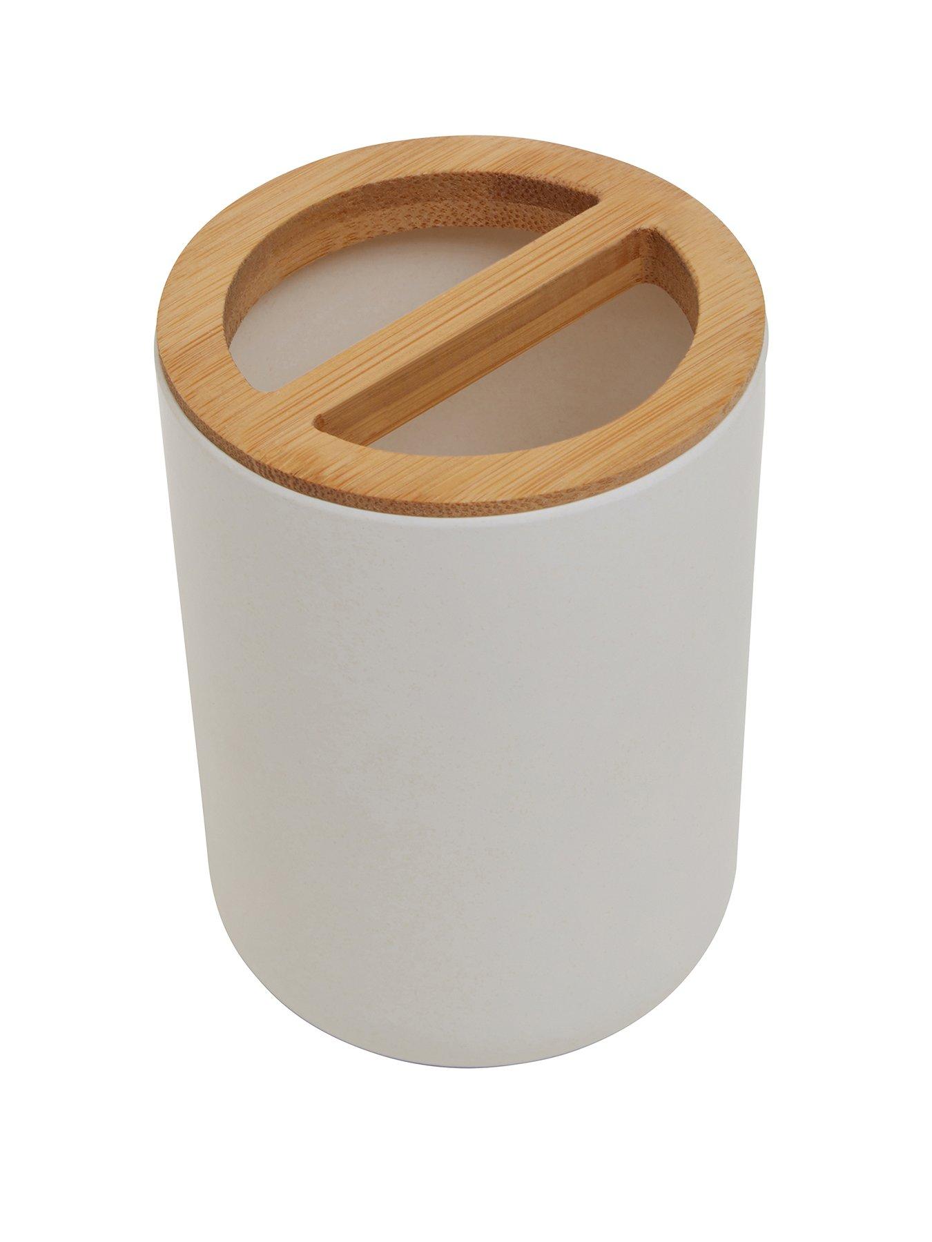 interiors-by-premier-canyon-white-toothbrush-holder