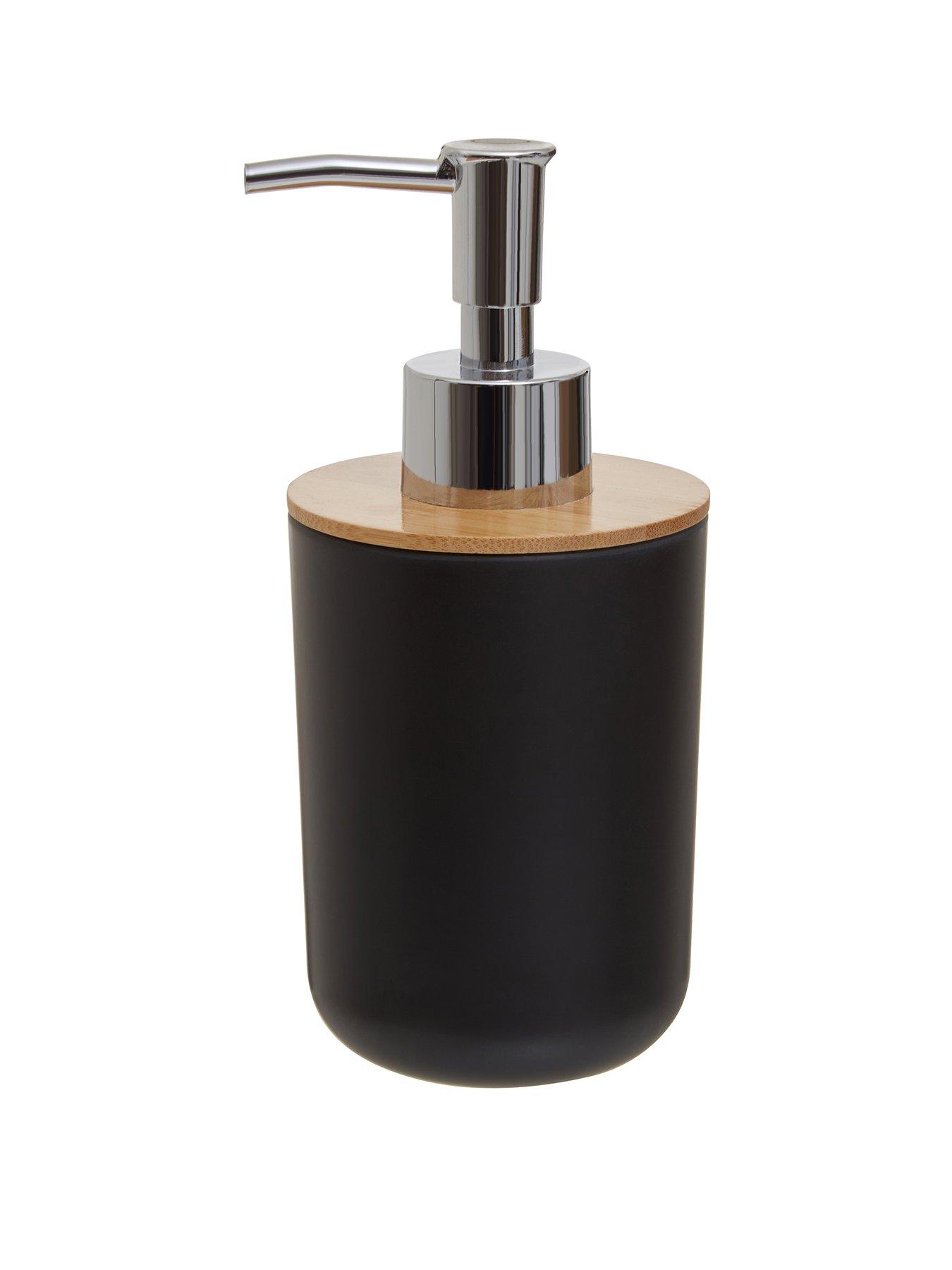 Interiors By Premier Canyon 300 Ml Black Lotion Dispenser