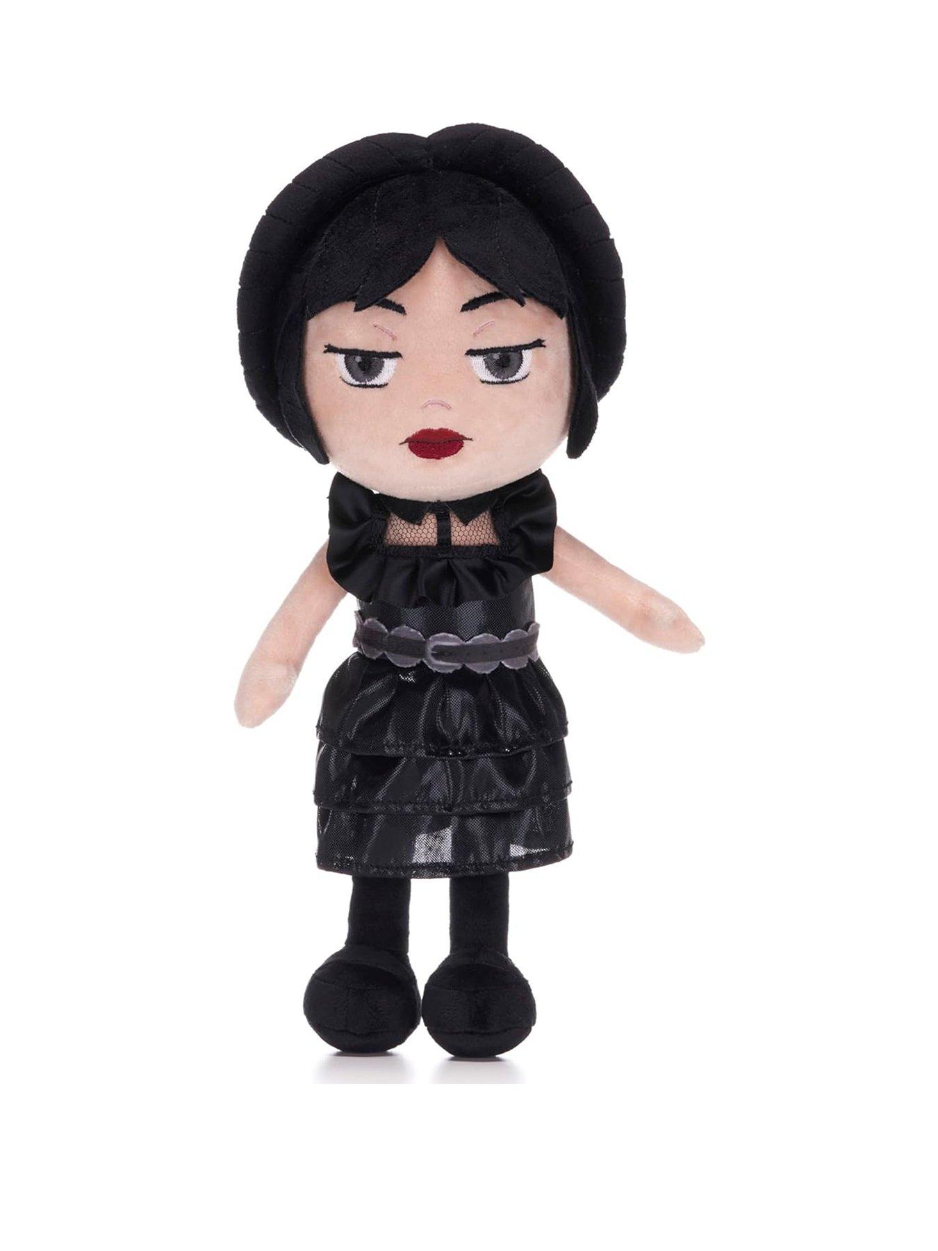 wednesday-black-dress-soft-toy-32cm-plushfront