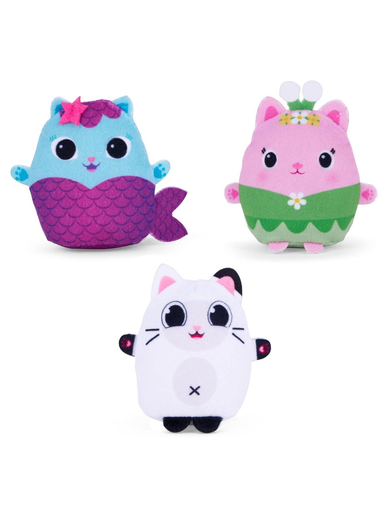 Image 2 of 2 of Gabby's Dollhouse Plush Dollhouse Mini Cat Pack