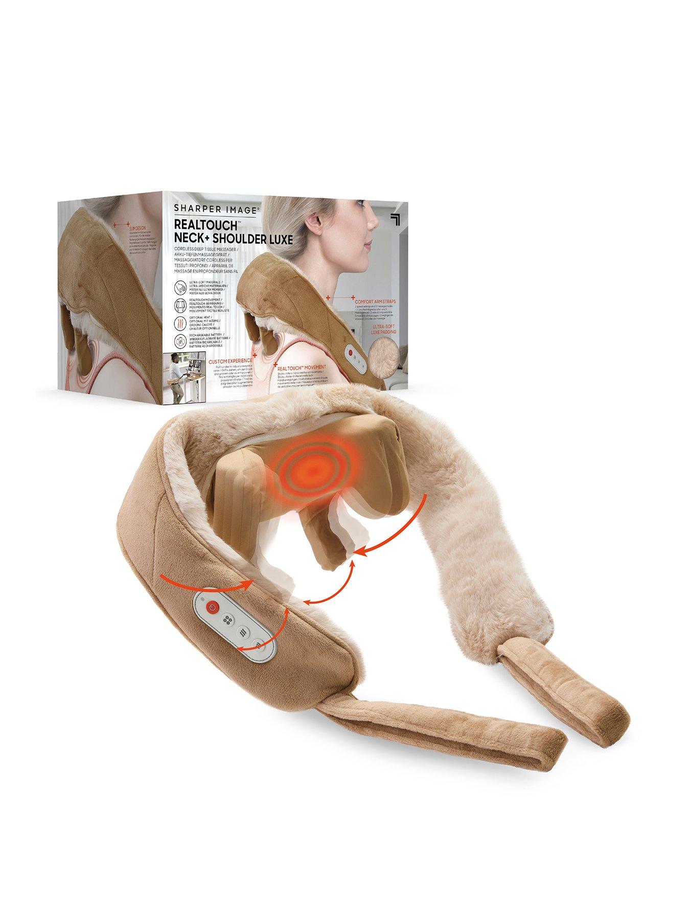 Sharper Image Mini Neck Massager Cordless Luxe