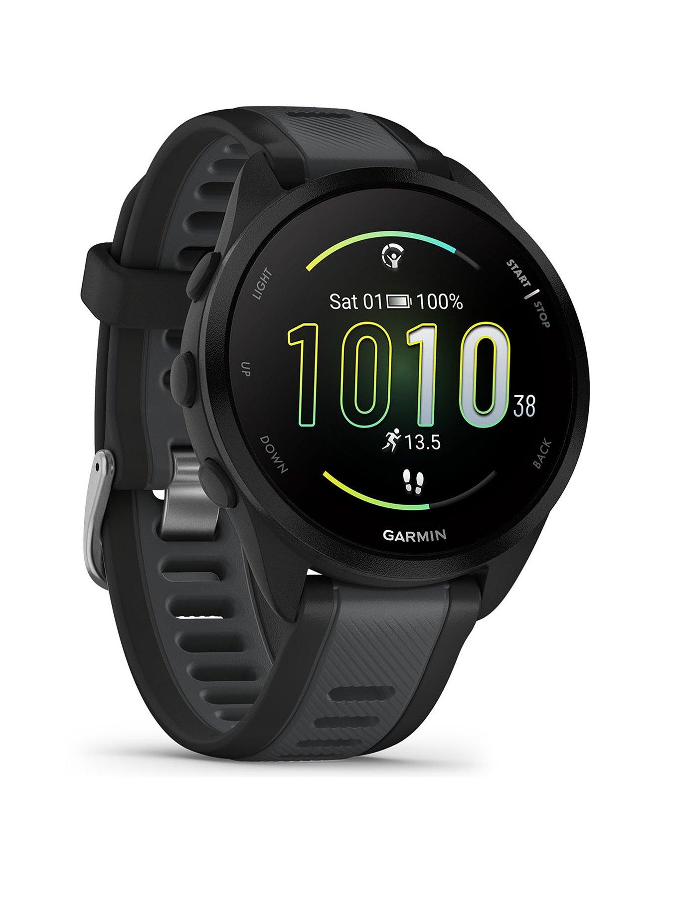 garmin-forerunner-165-smartwatch-withnbspmusic-gps-wifi--nbspblackslate-grey