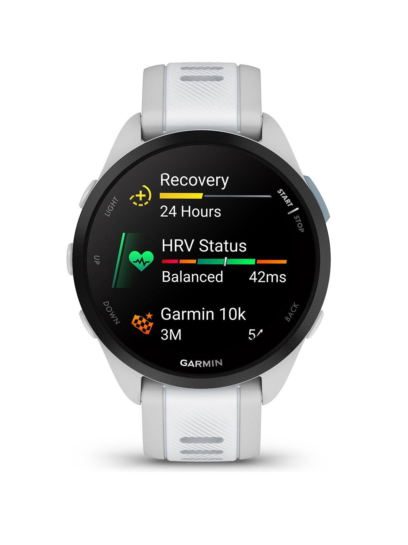 garmin-forerunner-165-smartwatch-withnbspmusic-gps-wifi--nbspmist-greywhitestonestillFront