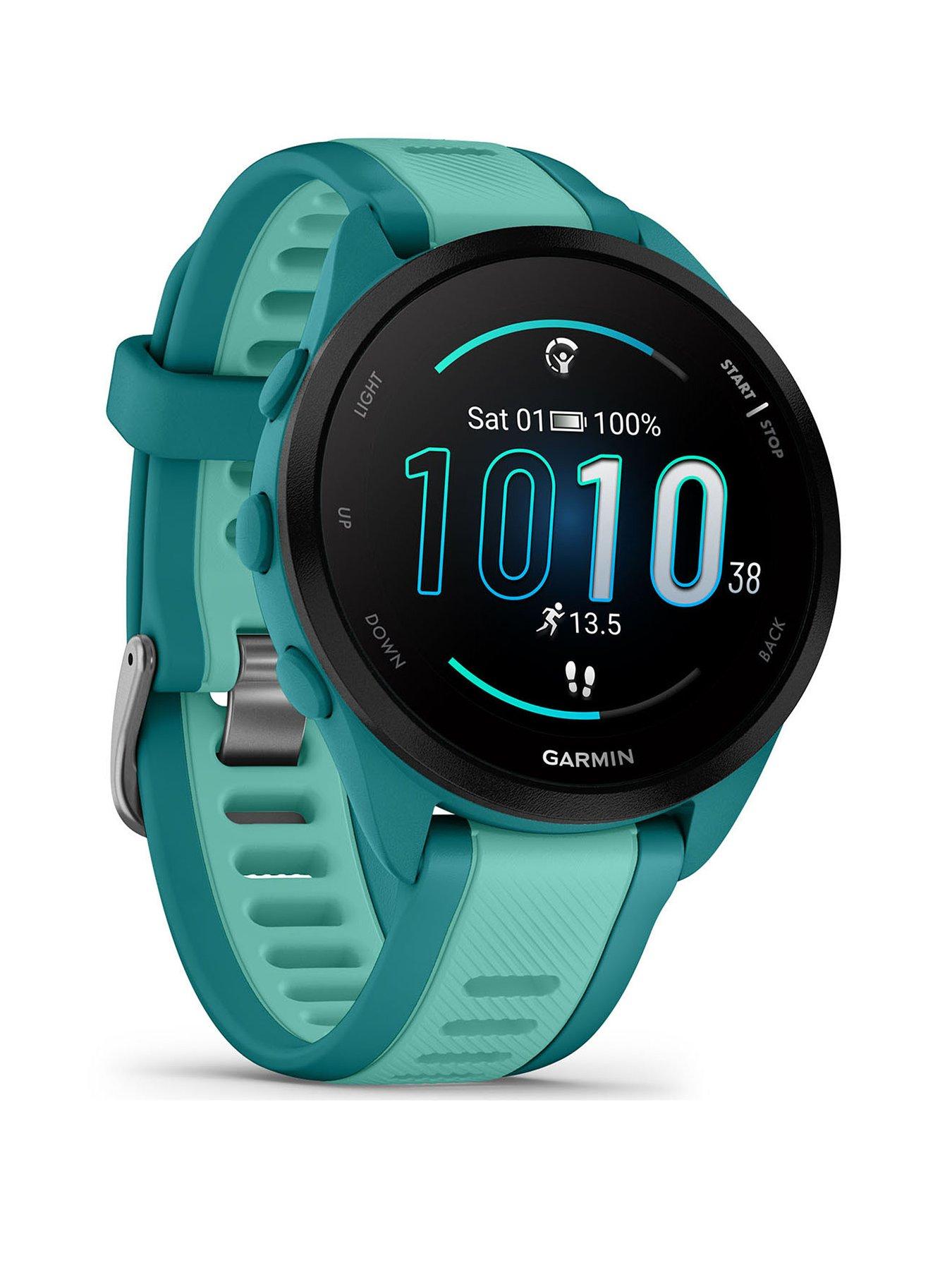 garmin-forerunner-165-smartwatch-withnbspmusic-gps-wifi--nbspturquoiseaqua