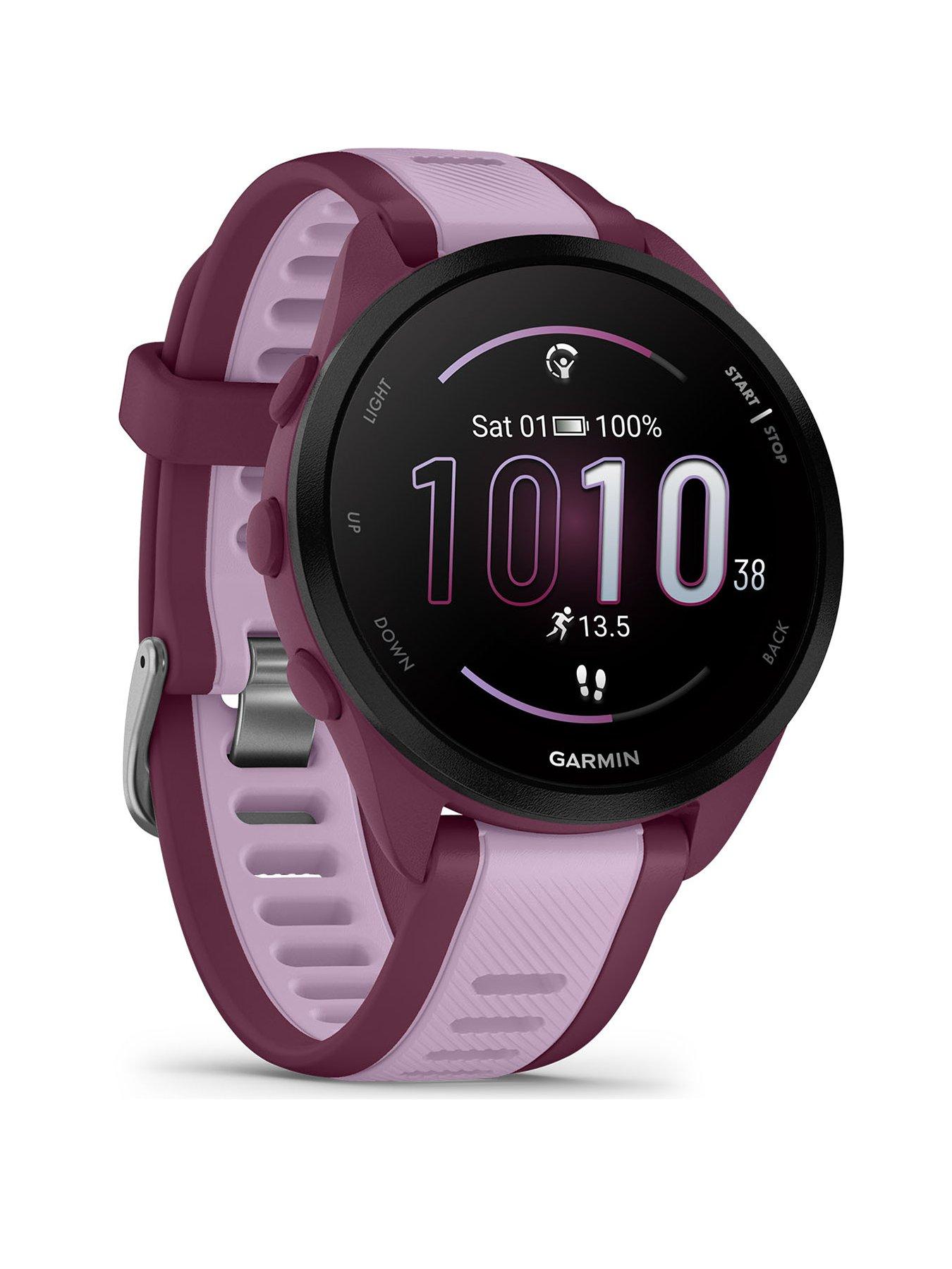 garmin-forerunner-165-smartwatch-withnbspmusic-gps-wifi-berrylilac