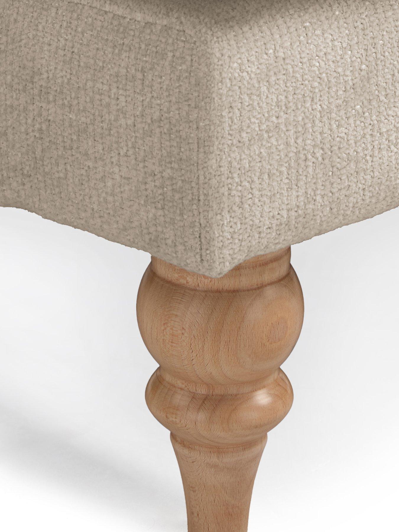 Image 5 of 7 of The Very Collection Hepburn Fabric Corner Group Sofa + Footstool