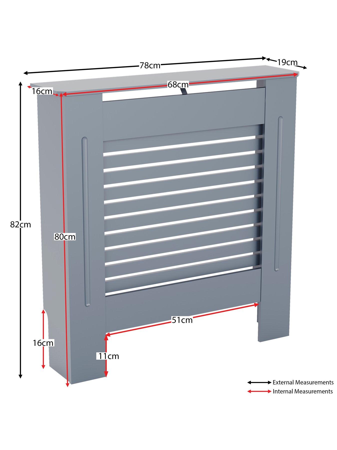 Image 7 of 7 of Vida Designs Milton Small Radiator Cover