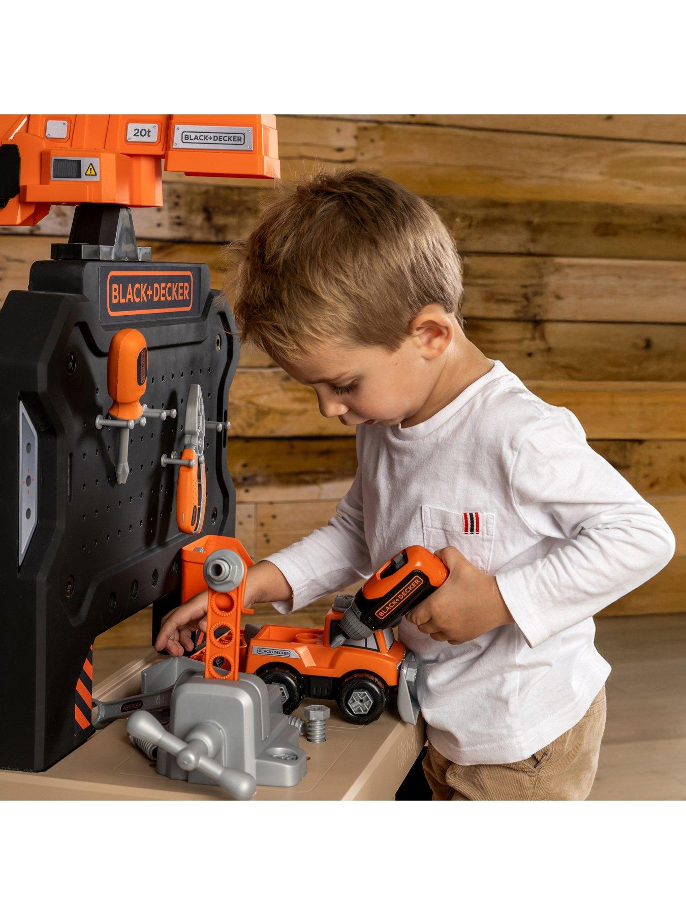 Image 5 of 7 of Black & Decker Builder Toy Workbench with Crane