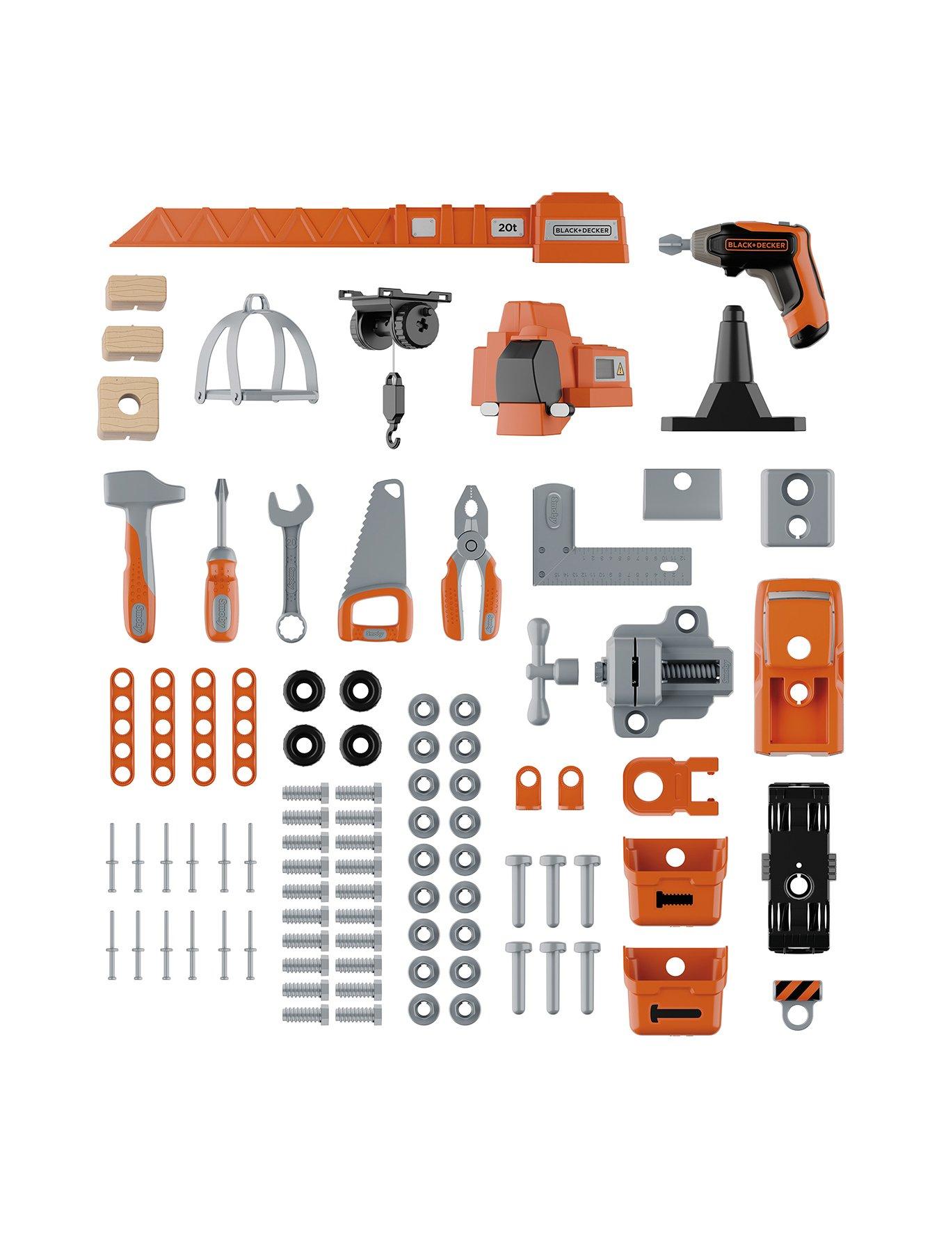 Image 6 of 7 of Black & Decker Builder Toy Workbench with Crane