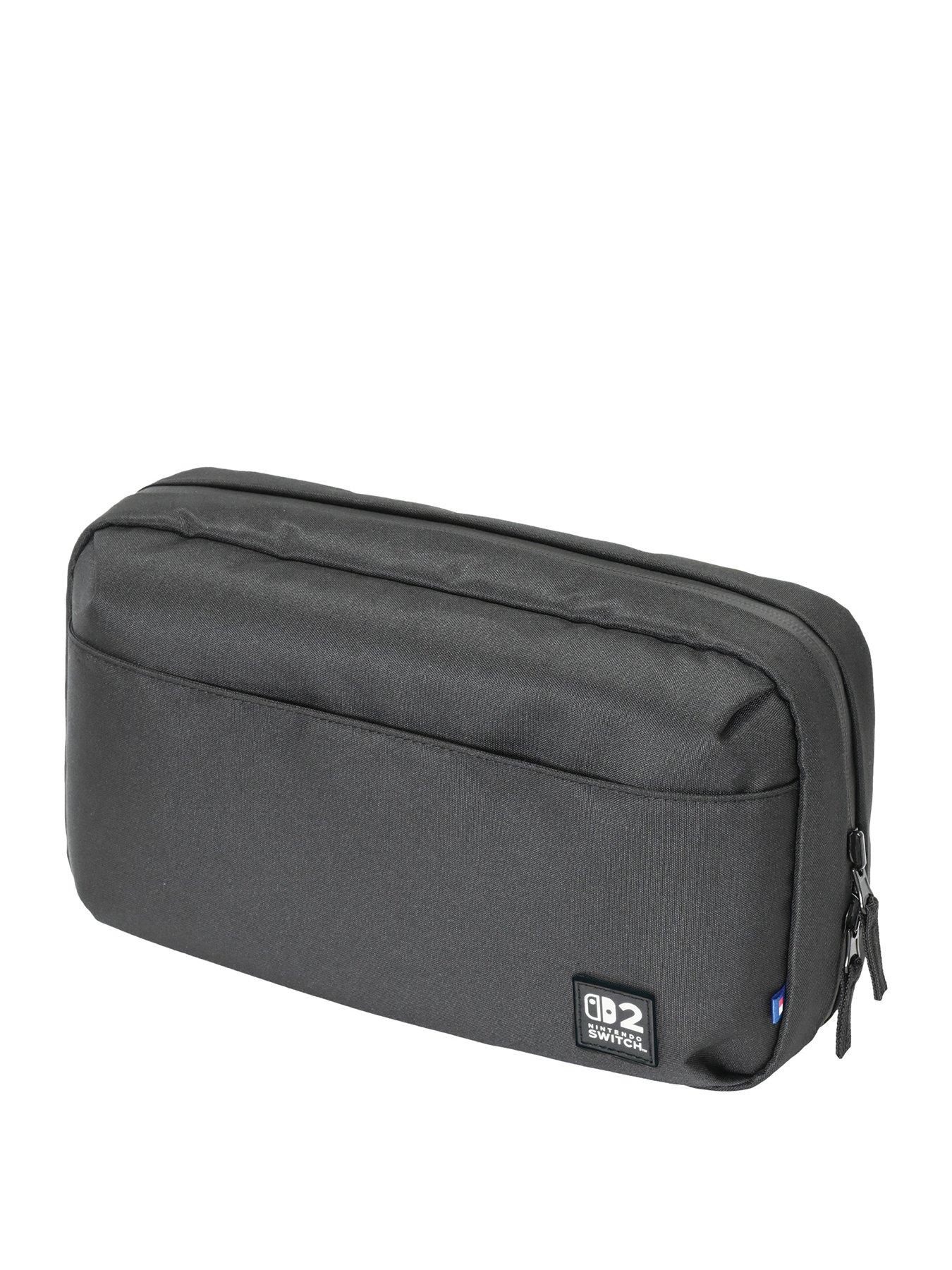 hori-hori-reversible-travel-pouch-black-for-nintendo-switch-2