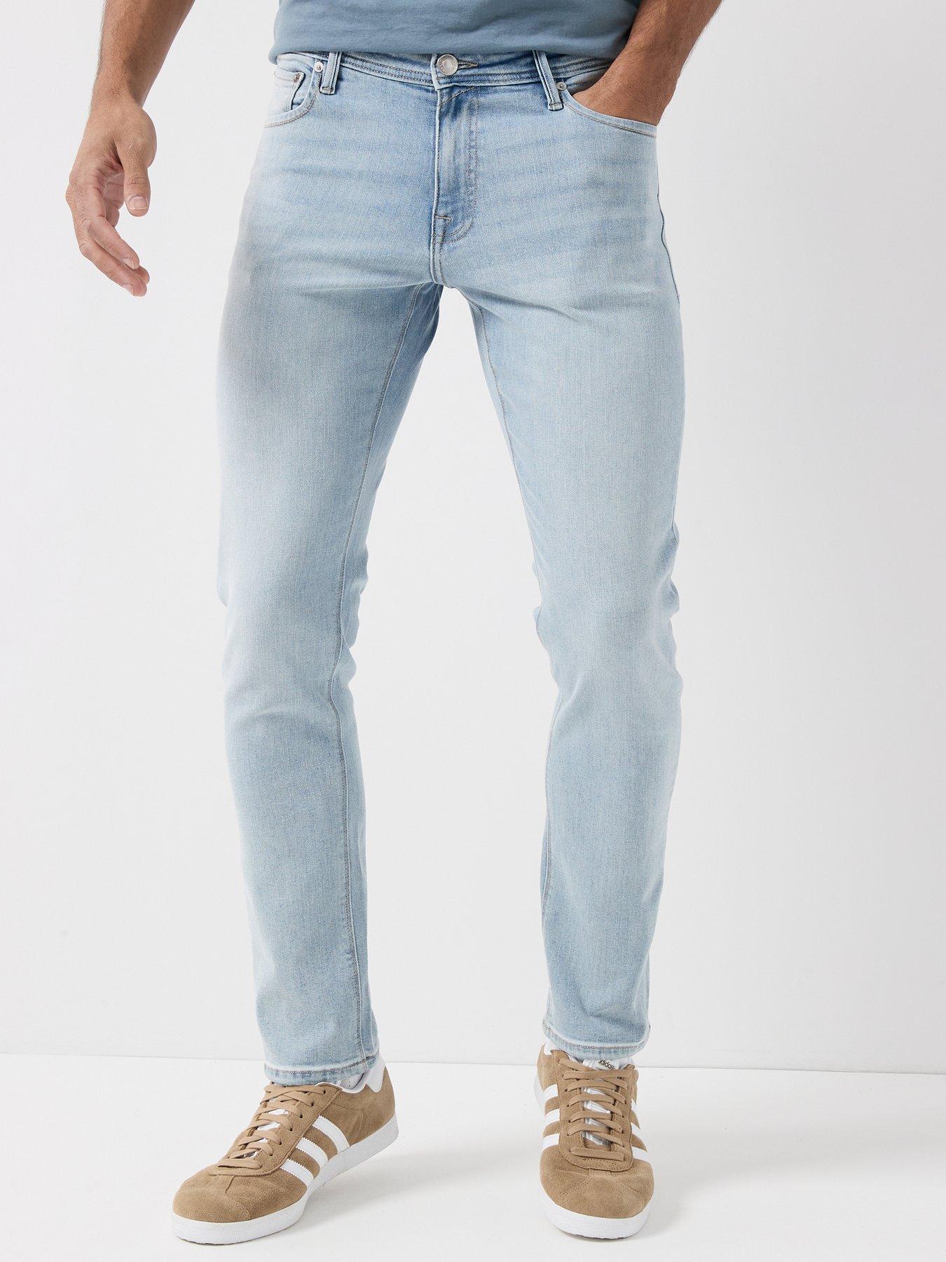 Image 1 of 5 of Jack & Jones Glenn 464 Slim Fit Jeans - Blue