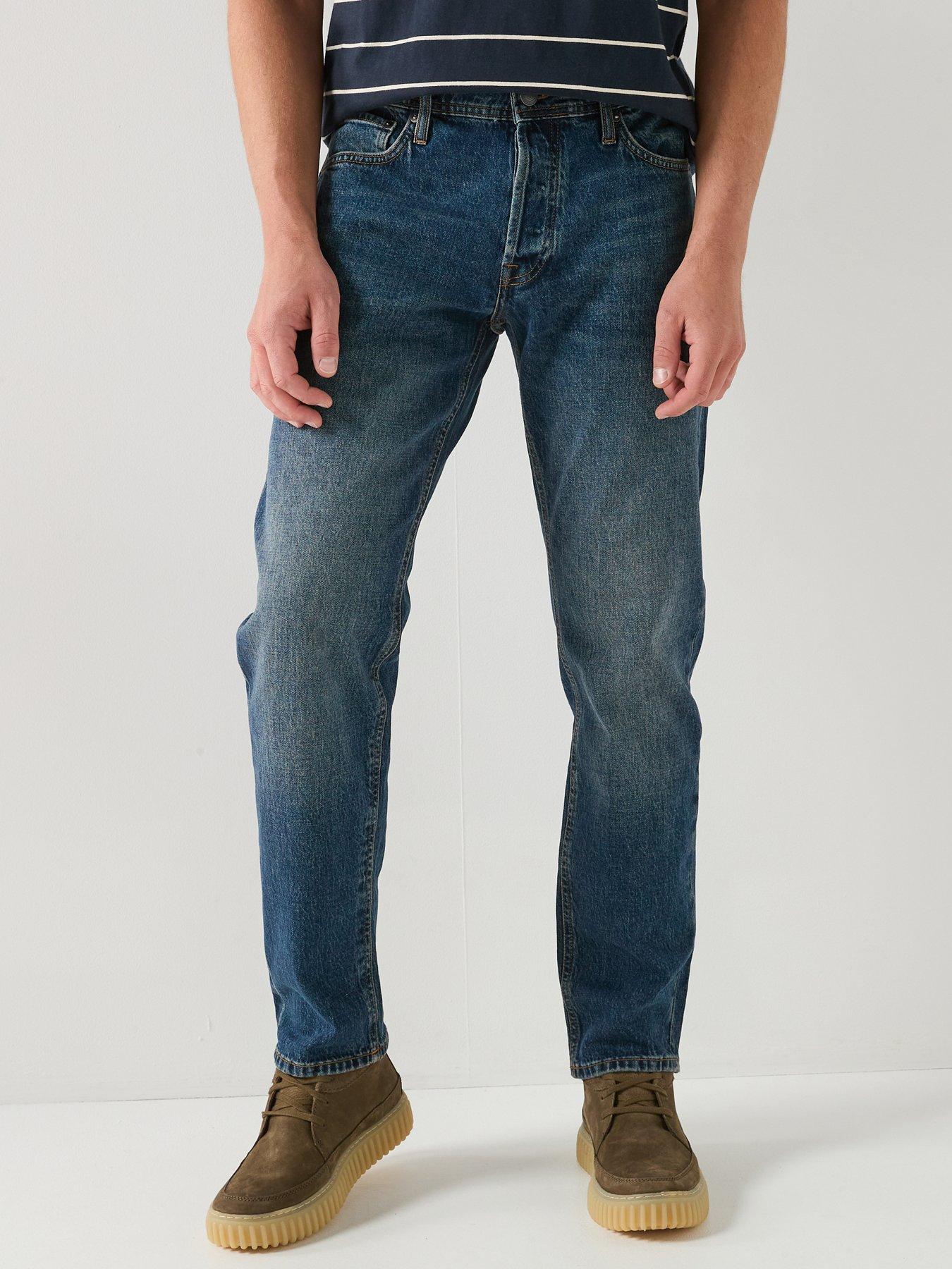 Jack & Jones Mike Original Tapered 552 Fit Jeans - Blue
