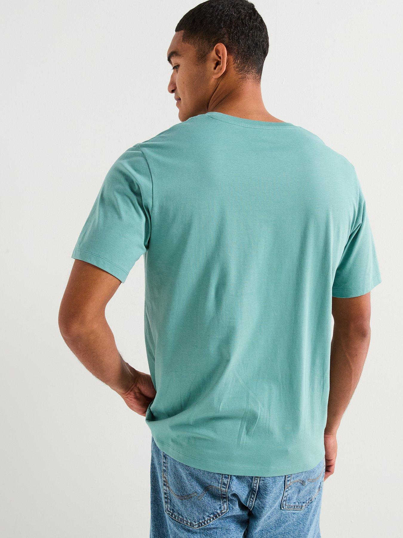 jack-jones-logo-short-sleeve-t-shirt-bluestillFront