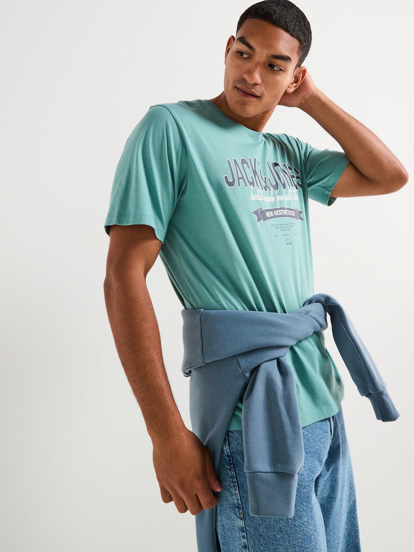 jack-jones-logo-short-sleeve-t-shirt-blueoutfit