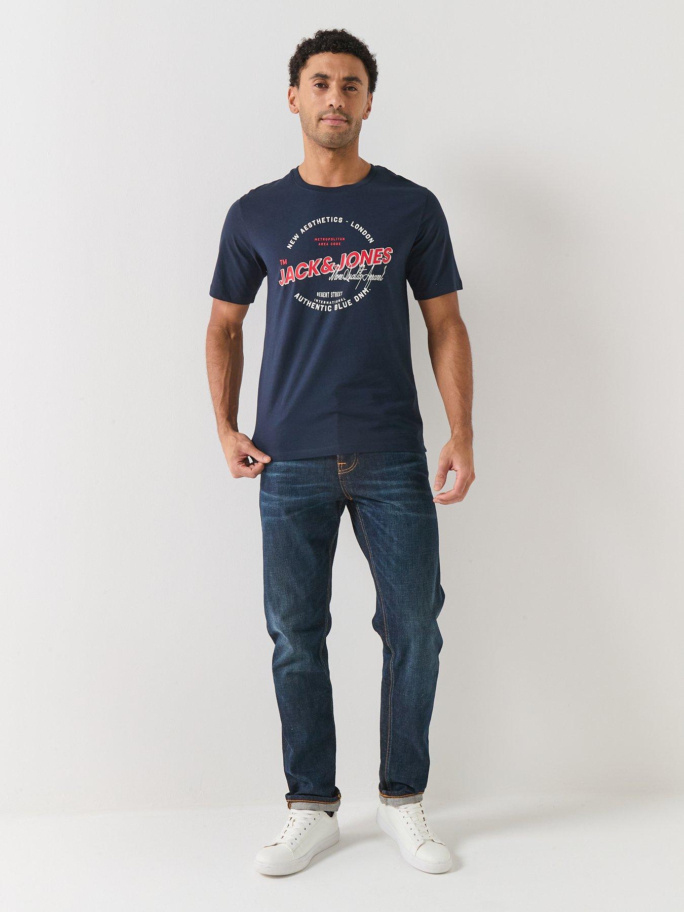 jack-jones-logo-print-short-sleeve-t-shirt-navyback