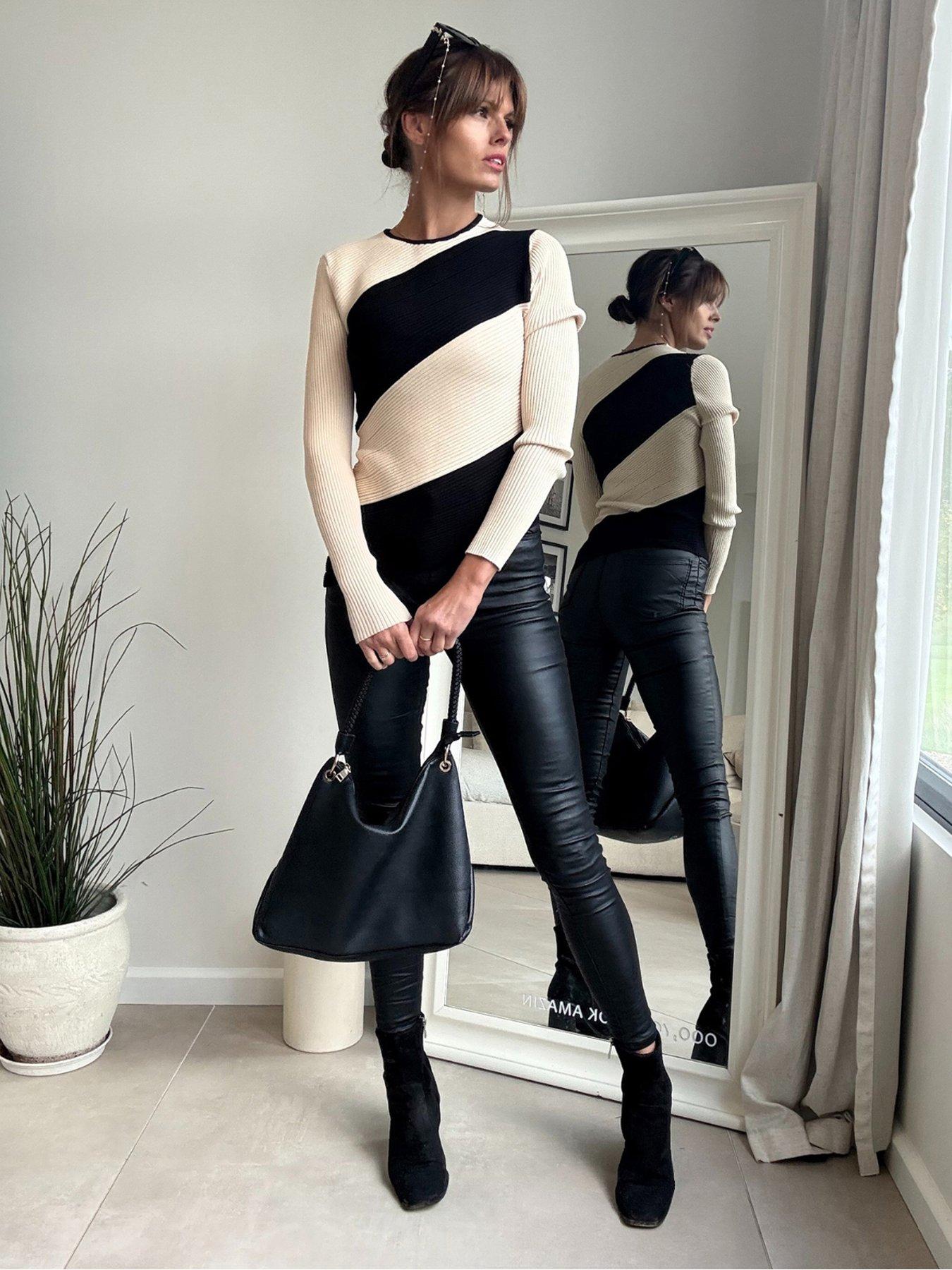 style-cheat-mono-abstract-knit-top-multiback