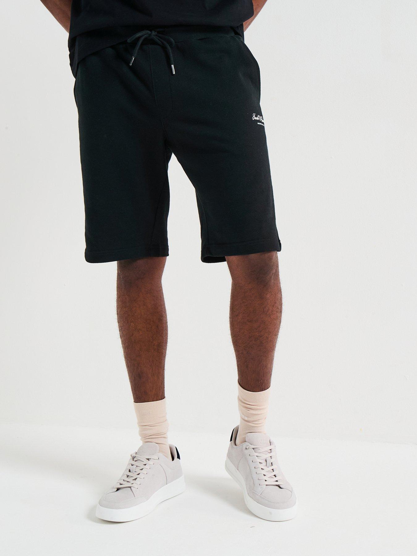 jack-jones-gordon-archive-mid-length-sweat-shorts-blackoutfit