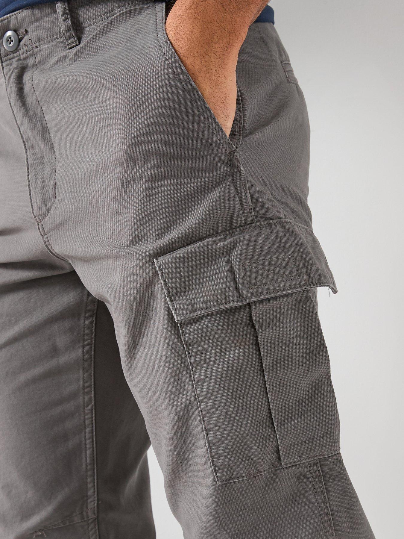 Image 4 of 4 of Jack & Jones Kane Cargo Pants - Grey