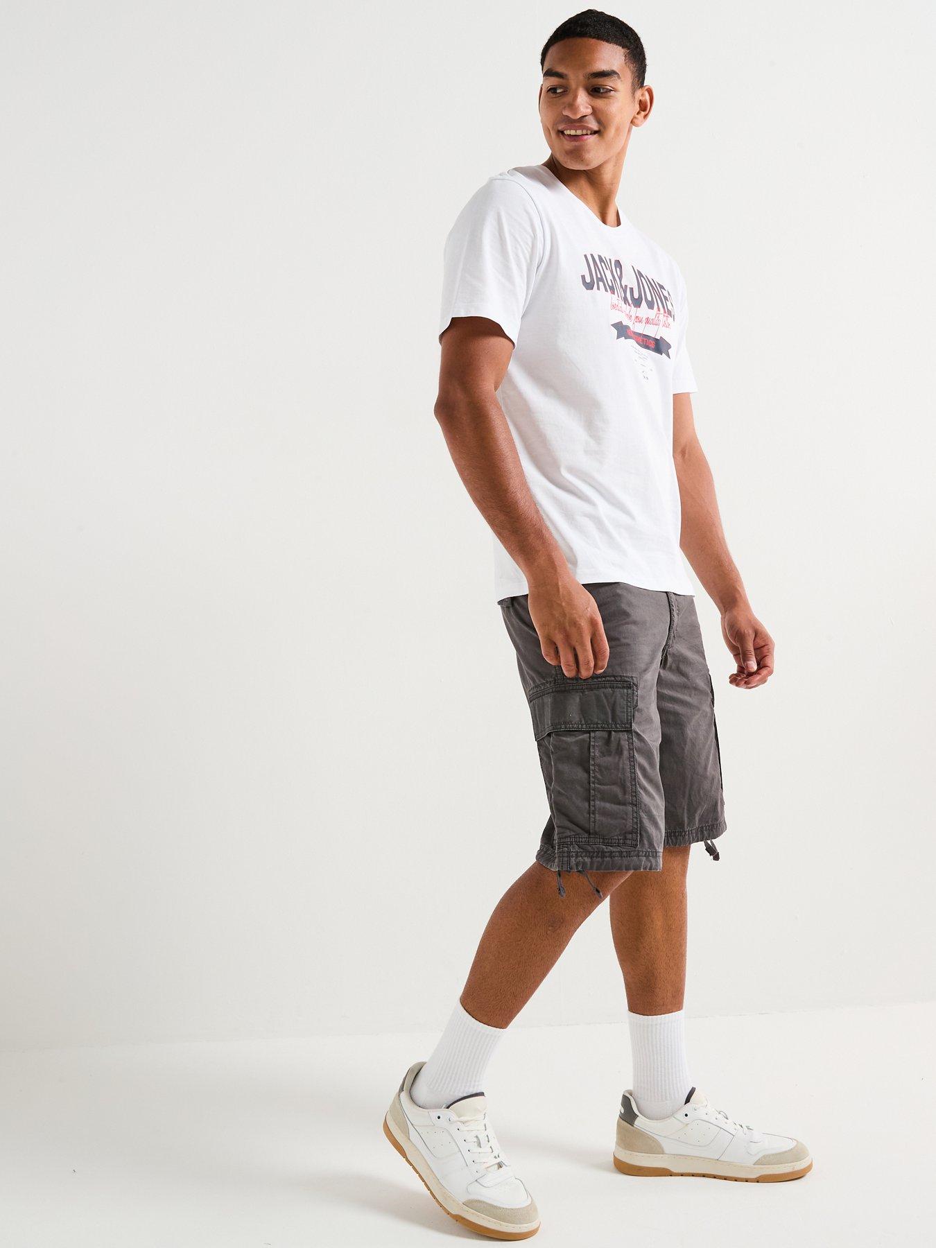 jack-jones-cole-frank-cargo-mid-length-shorts-dark-greydetail