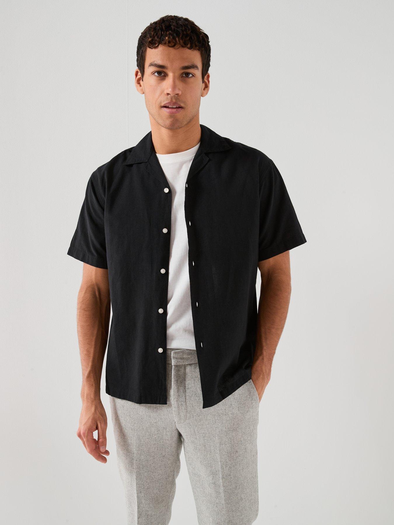 jack-jones-breeze-lined-blend-resort-short-sleeve-shirt-blackdetail