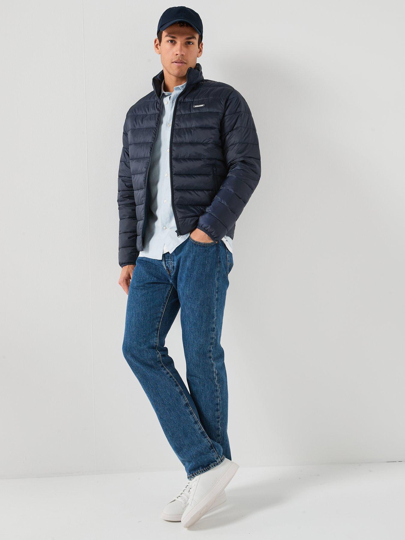 Image 5 of 6 of Jack & Jones Breeze Linen Blend Long Sleeve Shirt - Light Blue