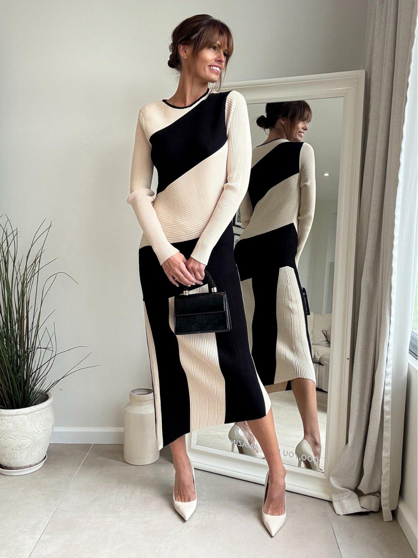 style-cheat-mono-abstract-knit-dress-multi