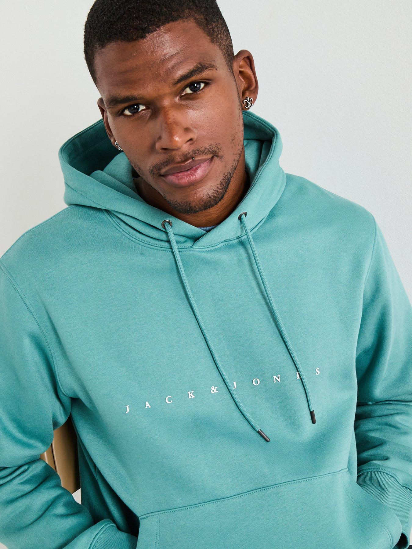 jack-jones-star-hoodie-brownfront