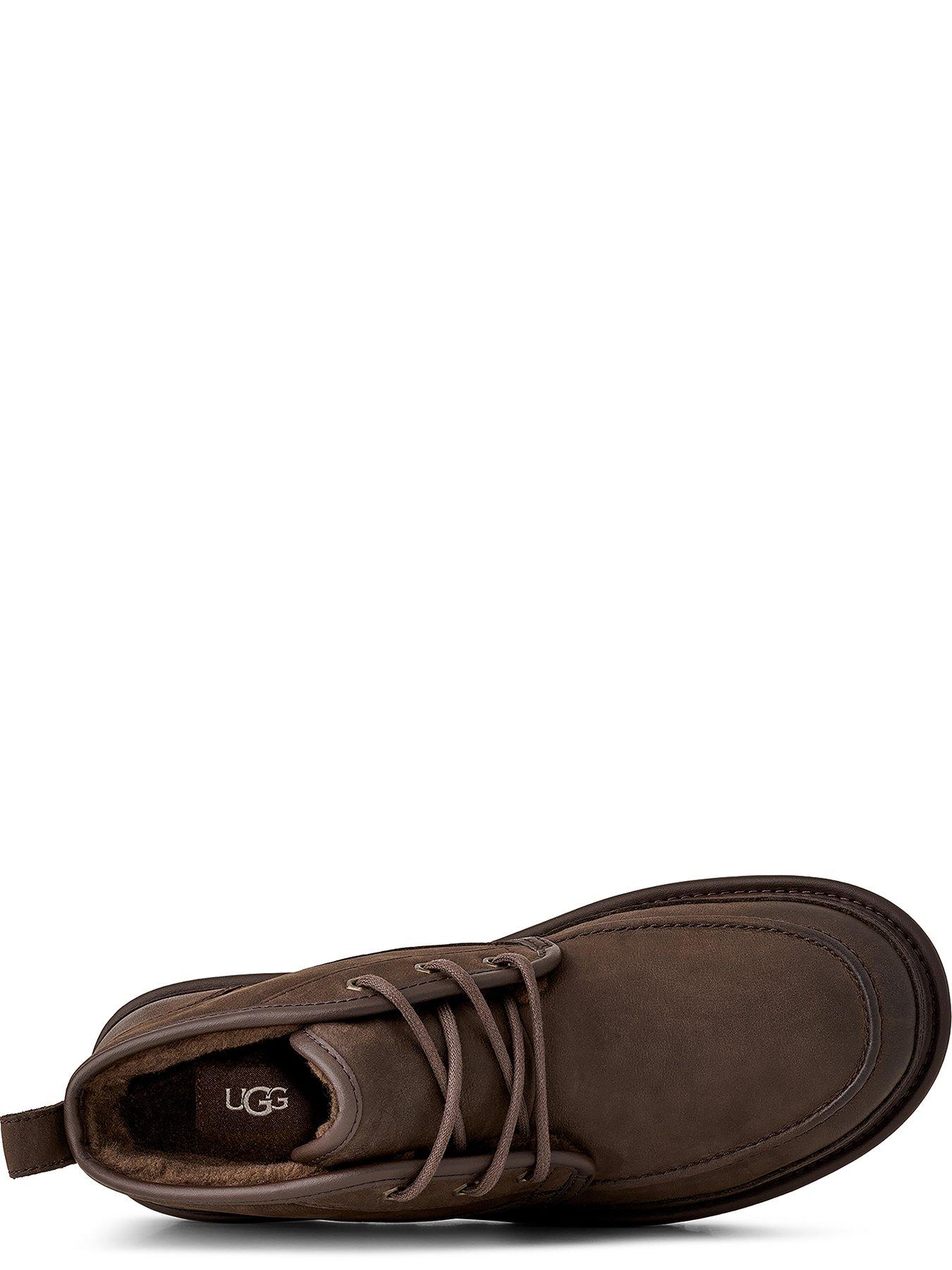 Image 4 of 6 of UGG Men's Neumel Moc Nubuck Boot - Dark Brown
