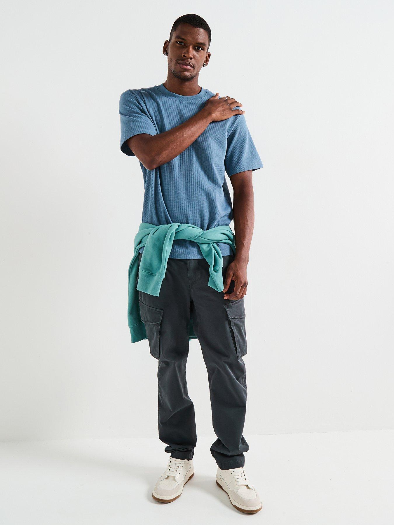 Image 3 of 6 of Jack & Jones Austin Short Sleeve Crew Neck T-Shirt - Blue
