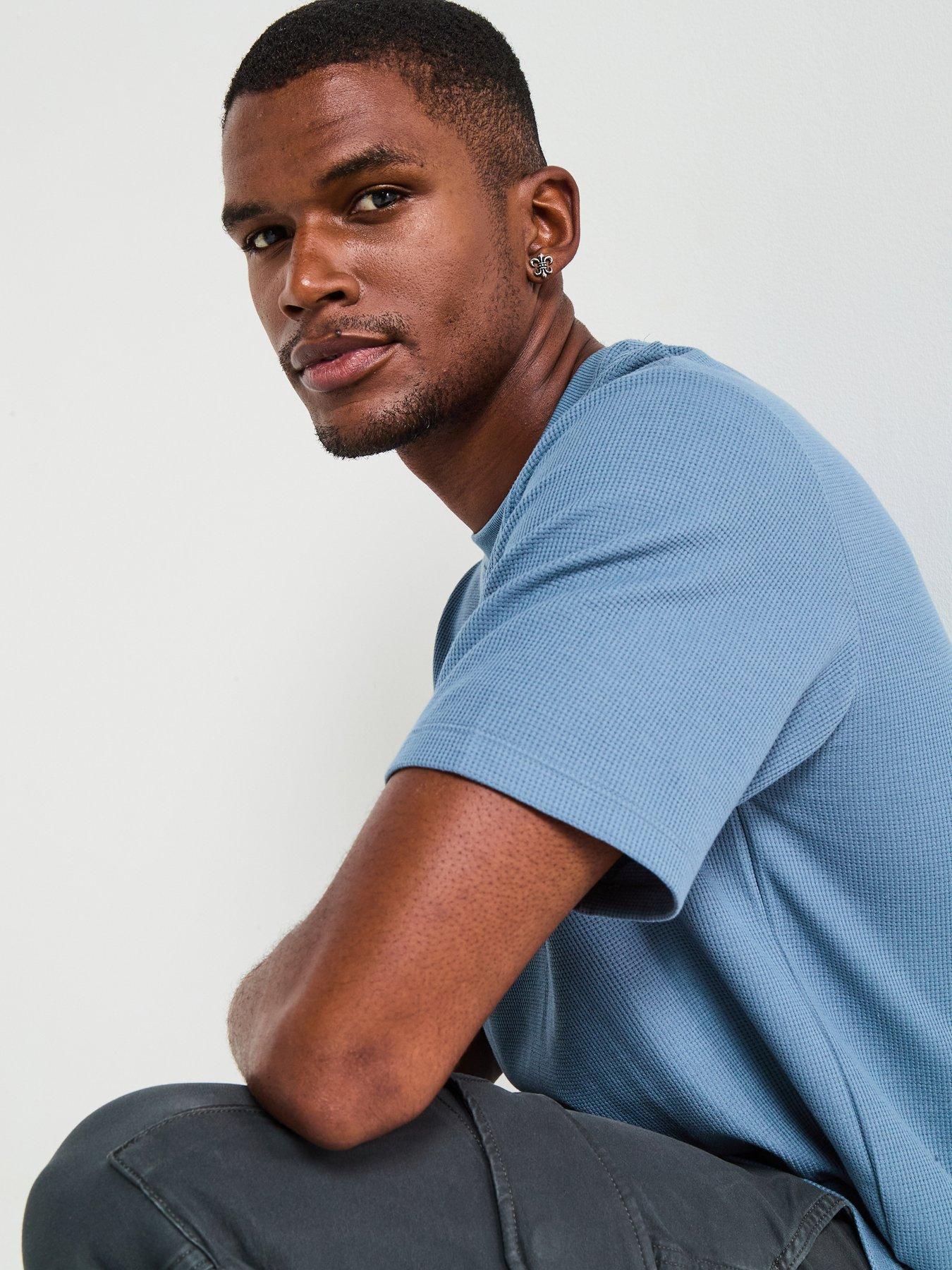Image 4 of 6 of Jack & Jones Austin Short Sleeve Crew Neck T-Shirt - Blue