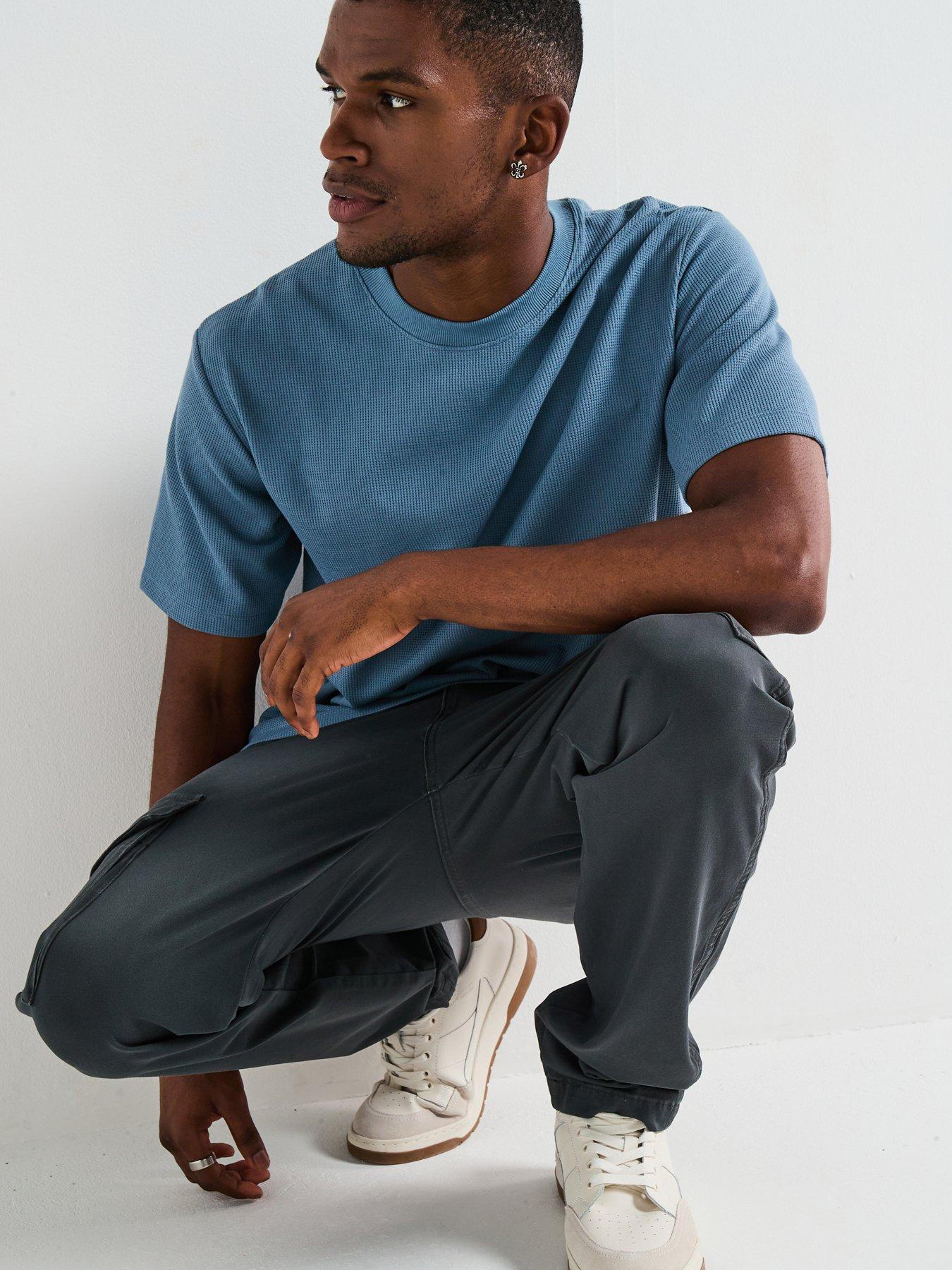Image 5 of 6 of Jack & Jones Austin Short Sleeve Crew Neck T-Shirt - Blue