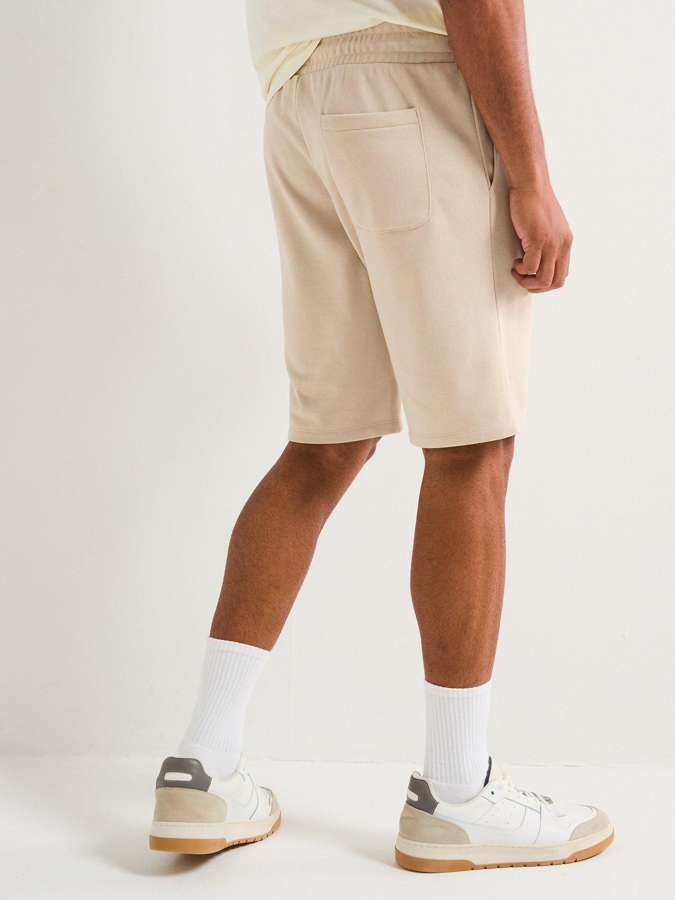 jack-jones-bradley-mid-length-sweat-shorts-creamstillFront