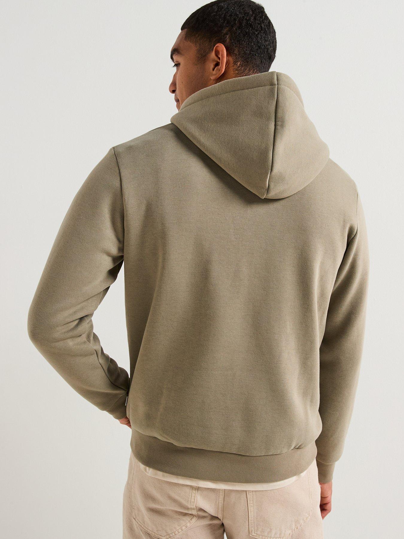 Image 2 of 6 of Jack & Jones Bradley Sweat Hoodie - Khaki