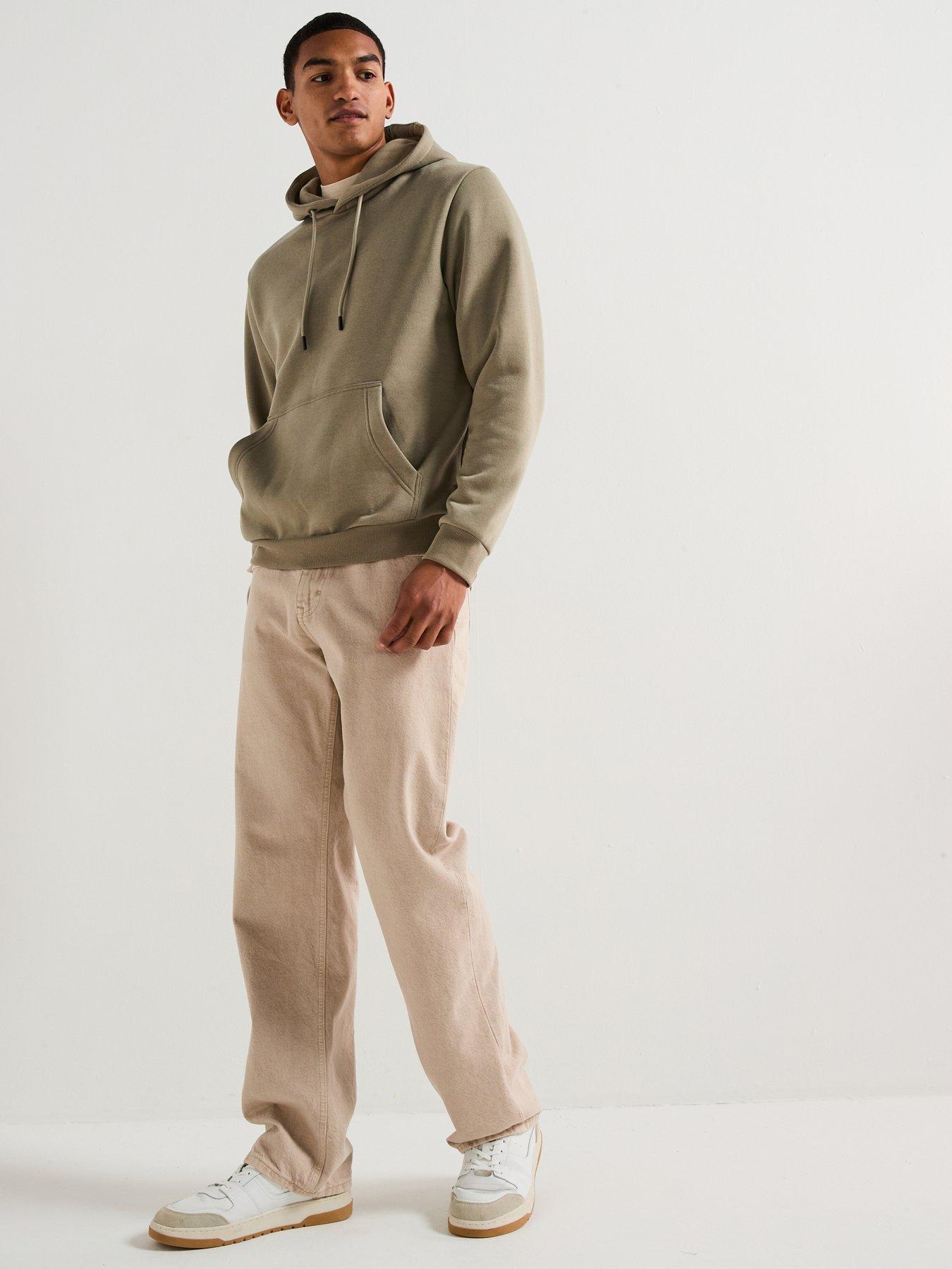 Image 3 of 6 of Jack & Jones Bradley Sweat Hoodie - Khaki