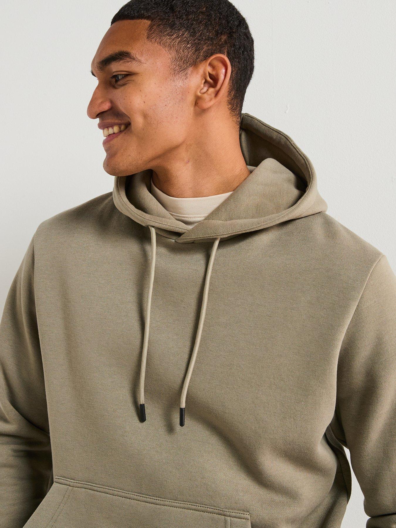 Image 6 of 6 of Jack & Jones Bradley Sweat Hoodie - Khaki