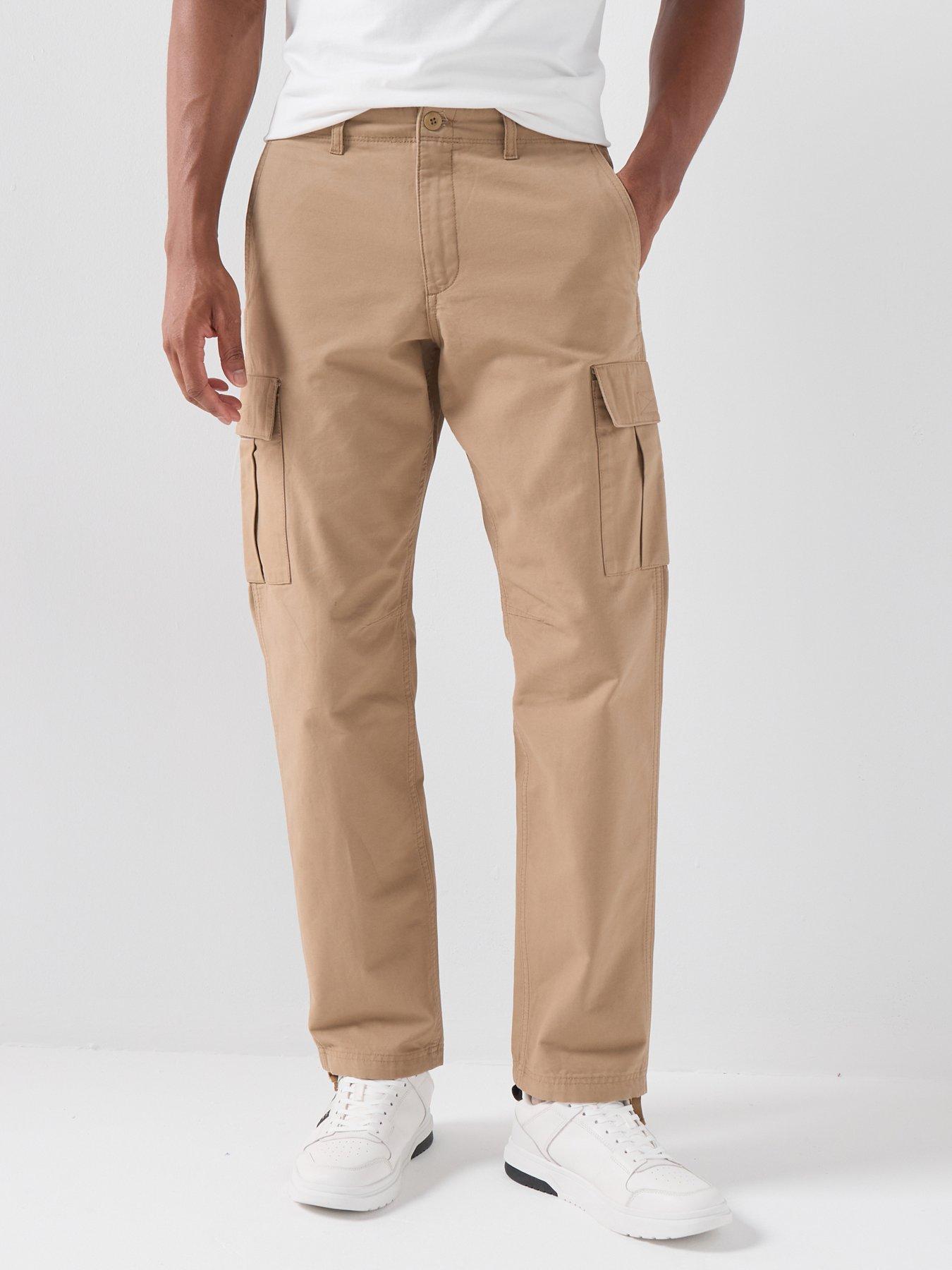 Jack & Jones Kane Cargo Trousers - Light Brown