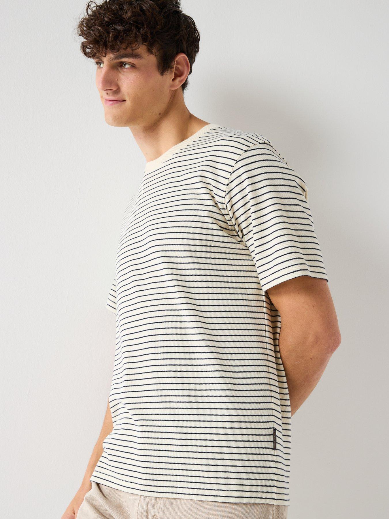 jack-jones-dover-striped-short-sleeve-t-shirt-whiteoutfit