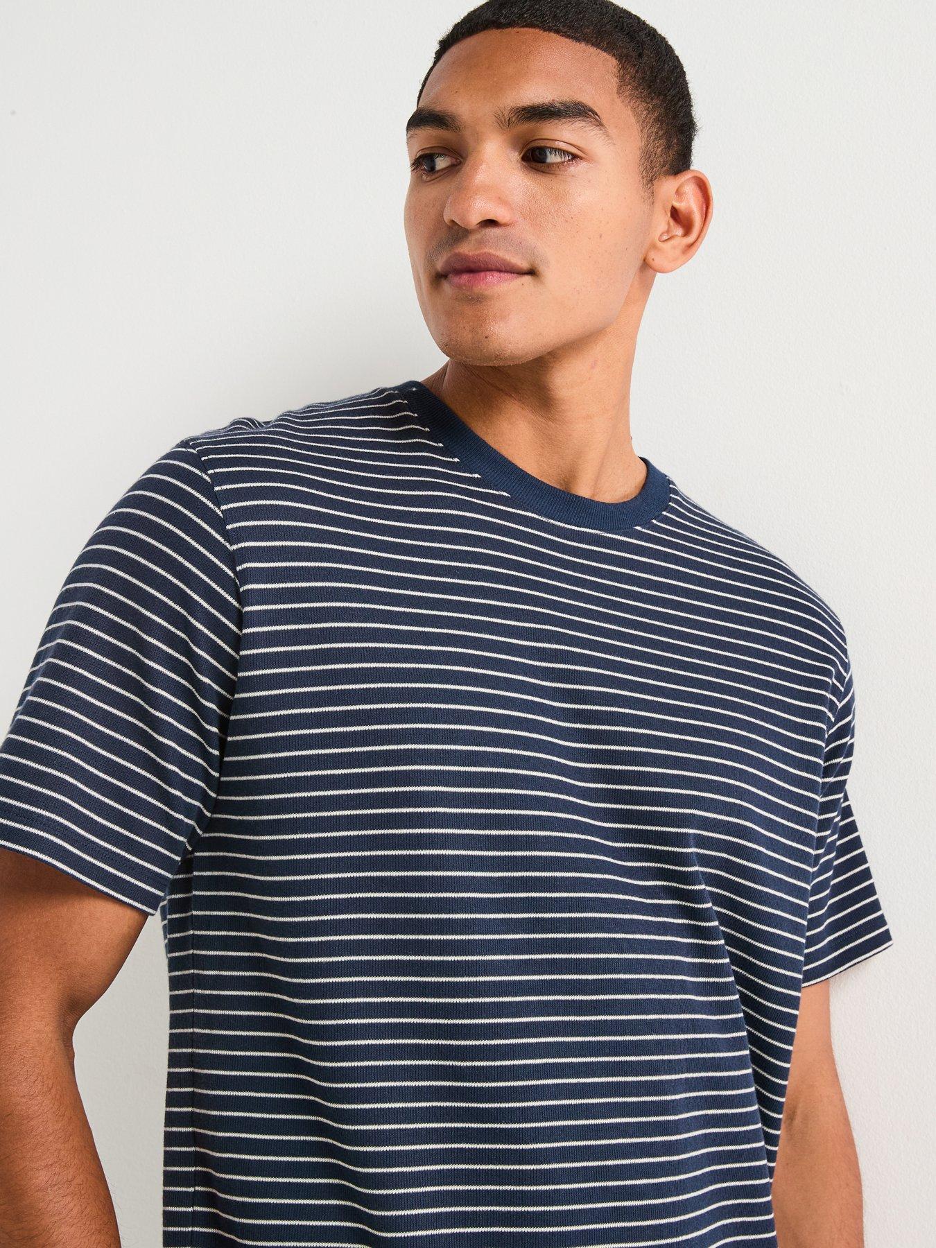jack-jones-dover-striped-short-sleeve-t-shirt-navyoutfit