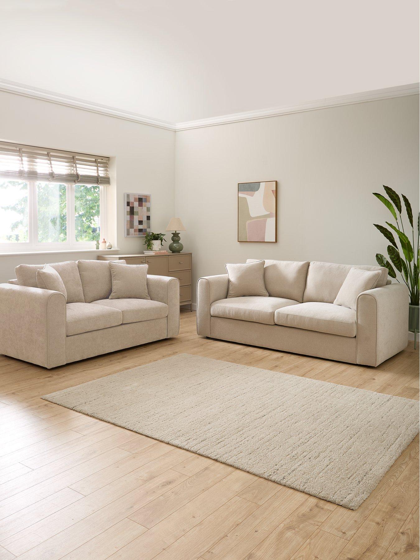 Very Home Nylah Fabric 3 + 2 Seater Sofa Set (Buy  &  SAVE!)