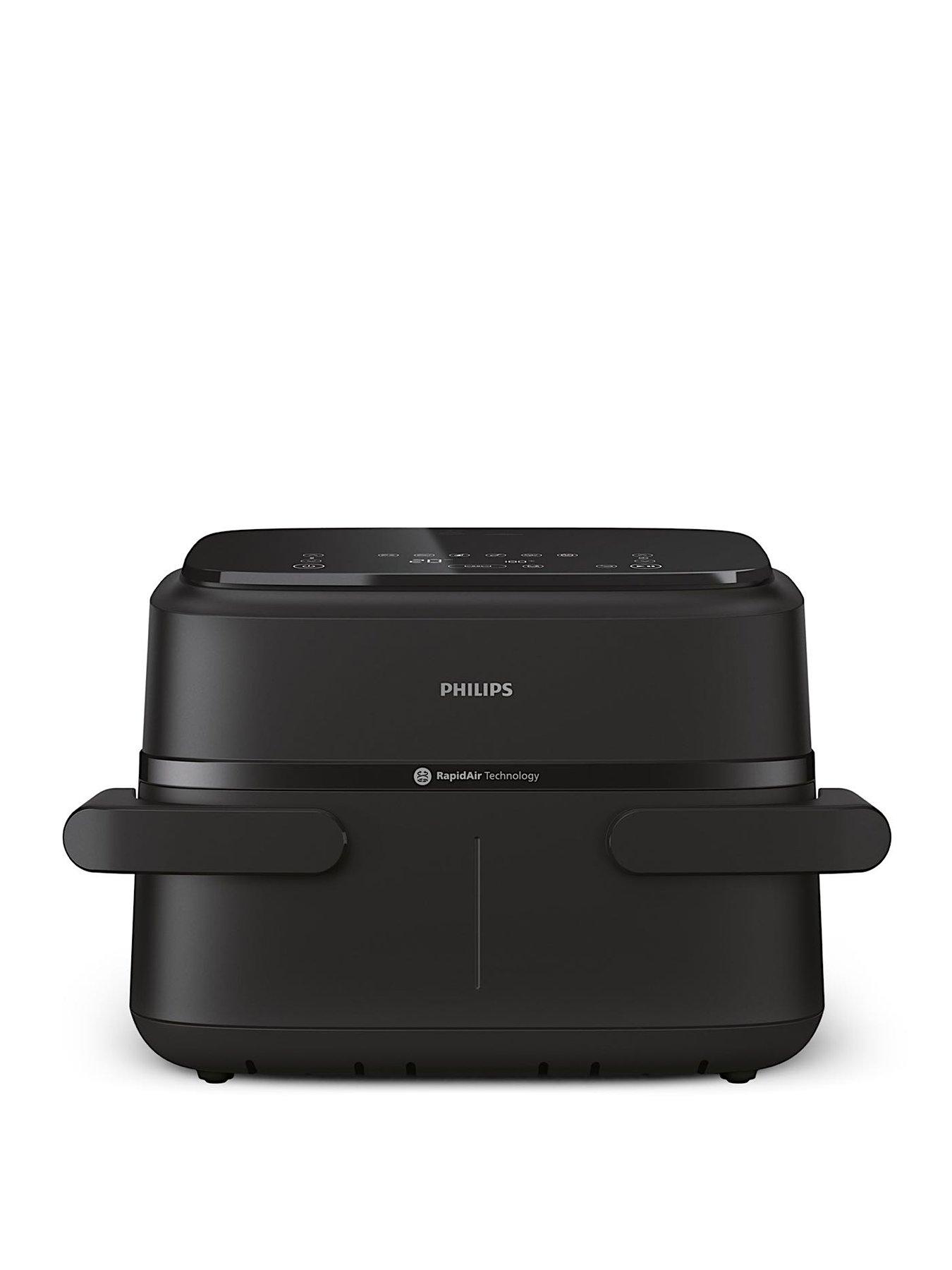 Image 1 of 8 of Philips 1000 Series NA150/09 Dual Basket Air Fryer