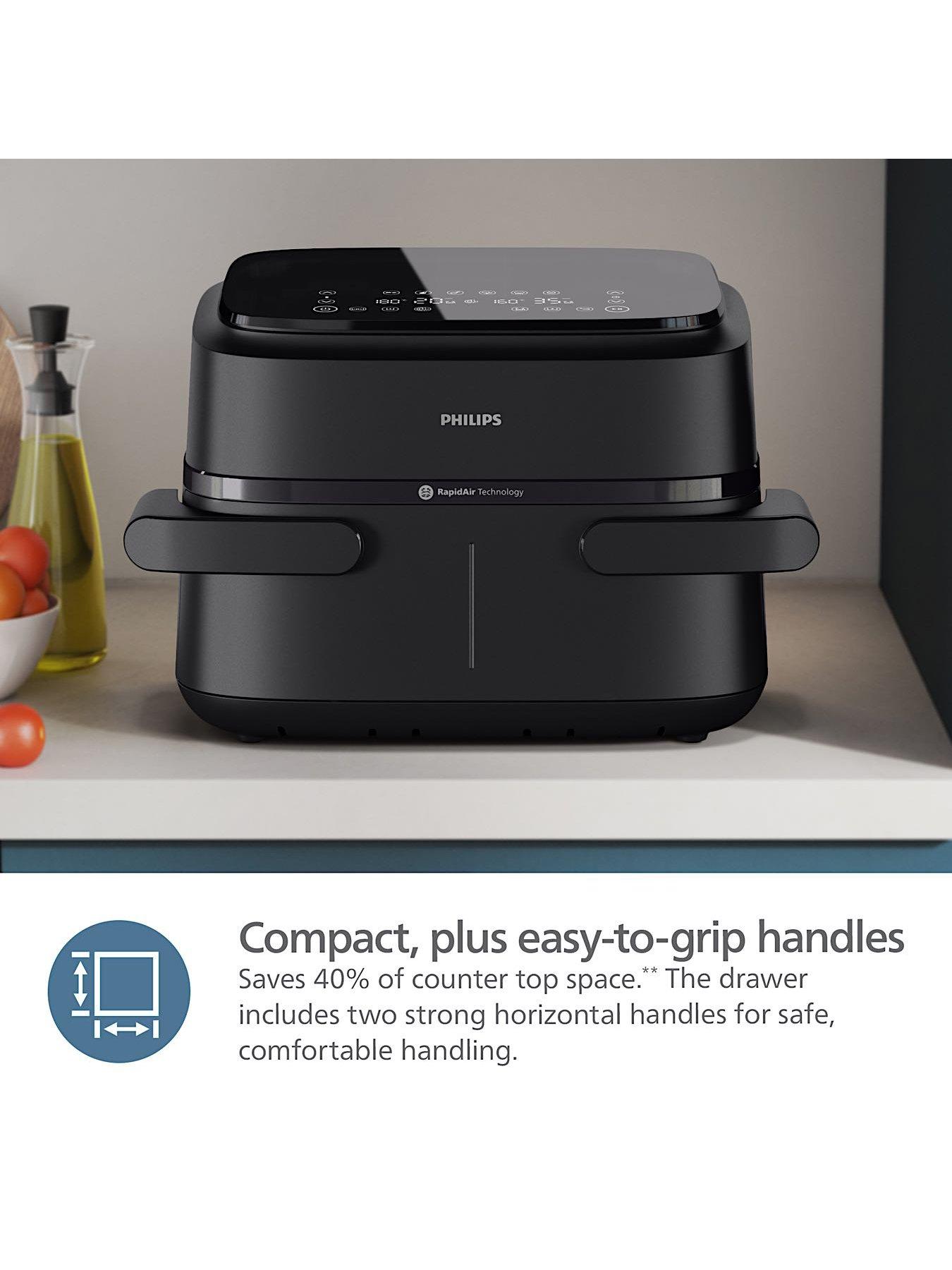 Image 6 of 8 of Philips 1000 Series NA150/09 Dual Basket Air Fryer