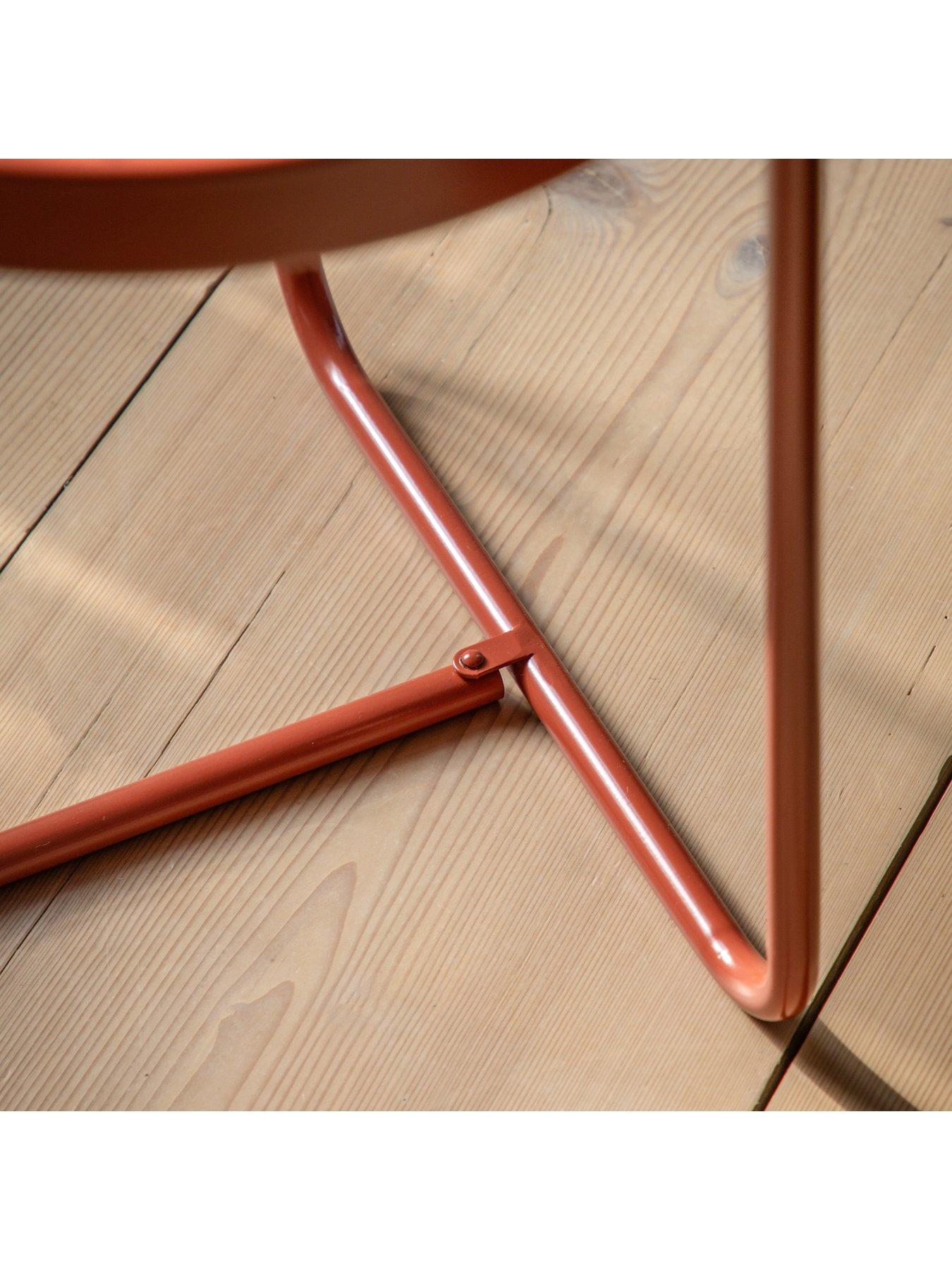 Image 4 of 6 of Gallery Direct Melbury Metal Side Table - Coral