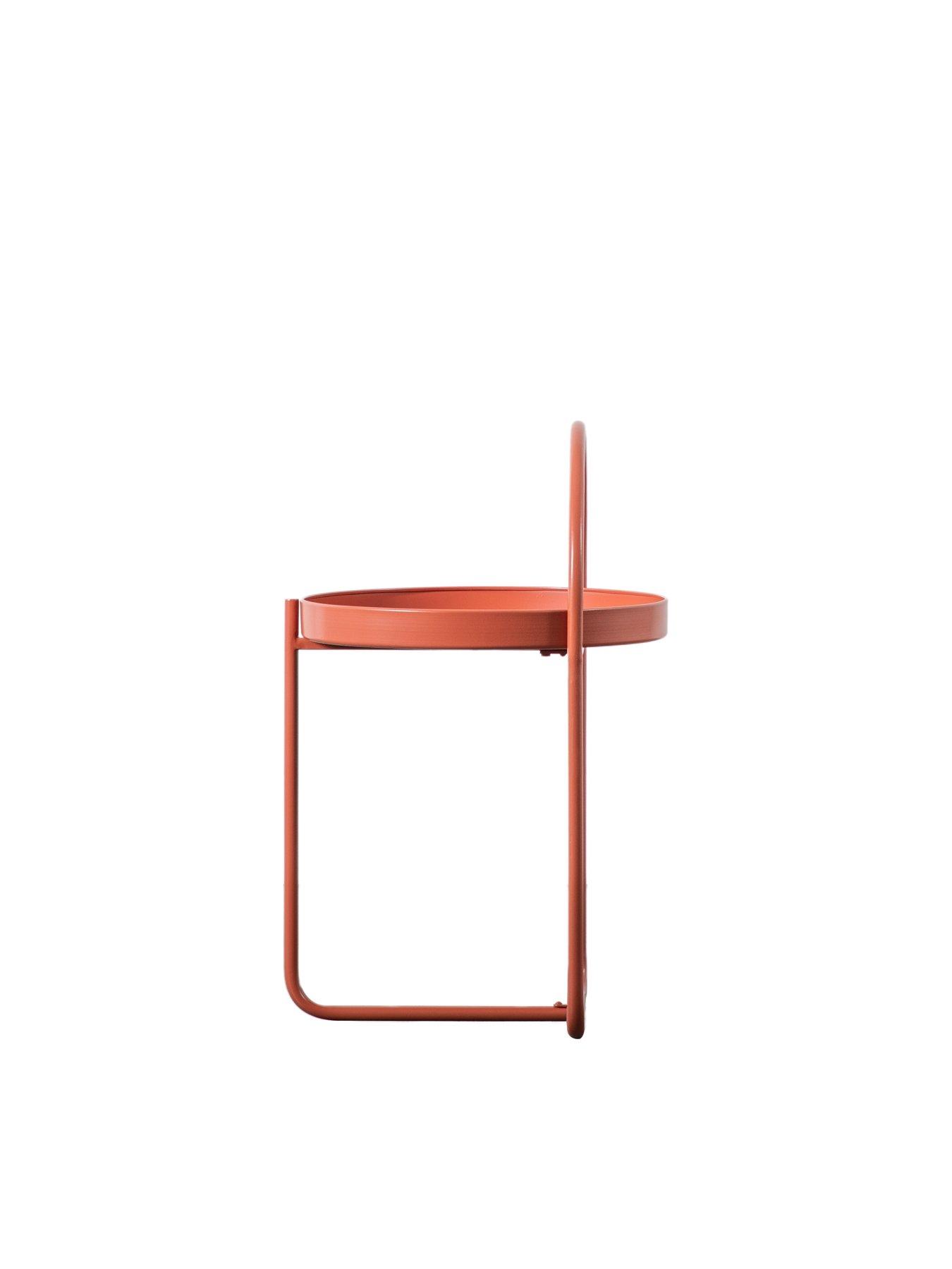 Image 5 of 6 of Gallery Direct Melbury Metal Side Table - Coral