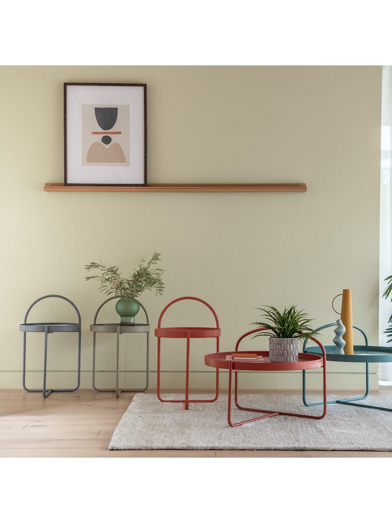 Image 6 of 6 of Gallery Direct Melbury Metal Side Table - Coral