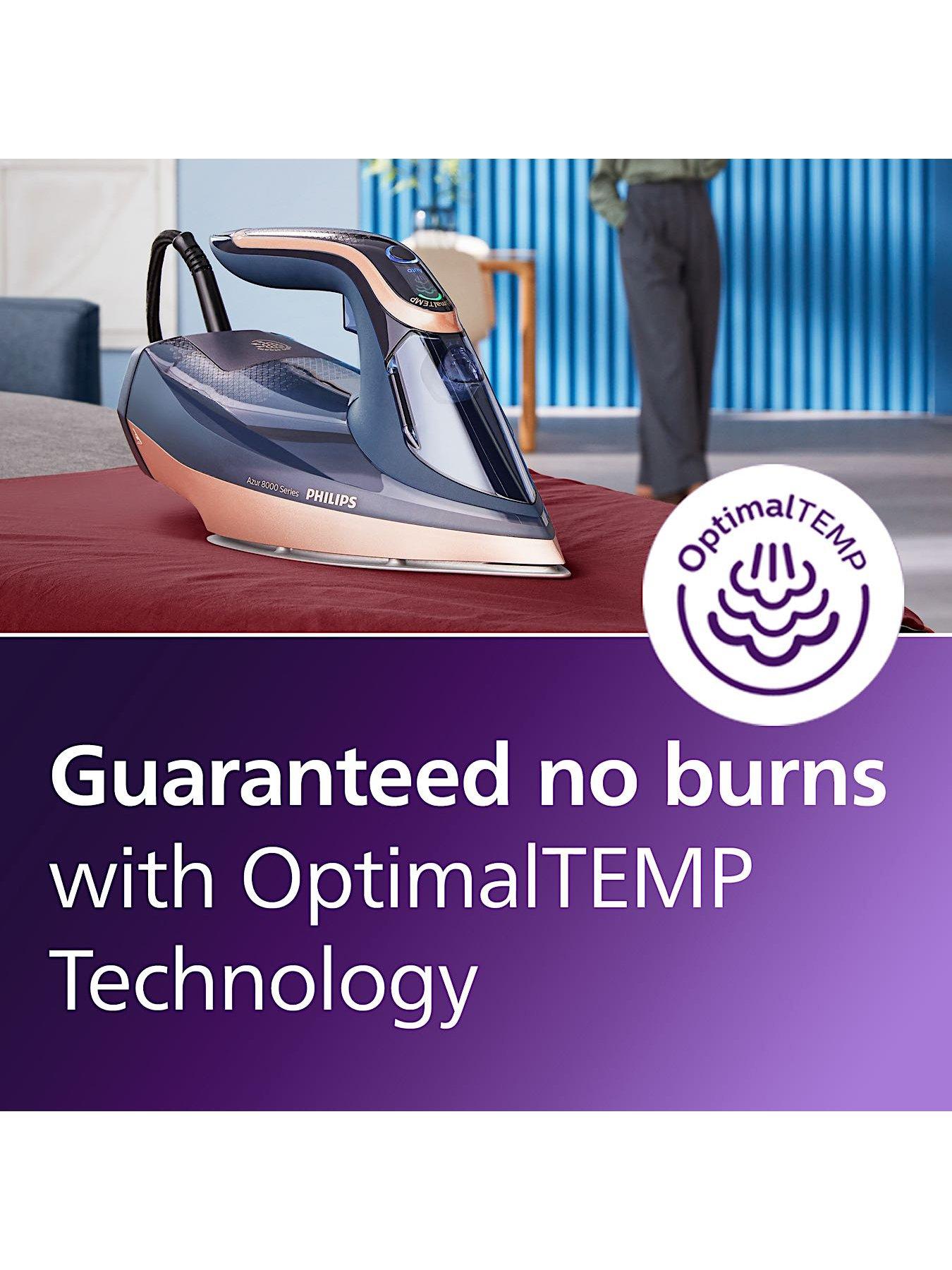 Image 4 of 8 of Philips Azur 8000 Series DST8050/26 SteamGlide Elite Steam Iron